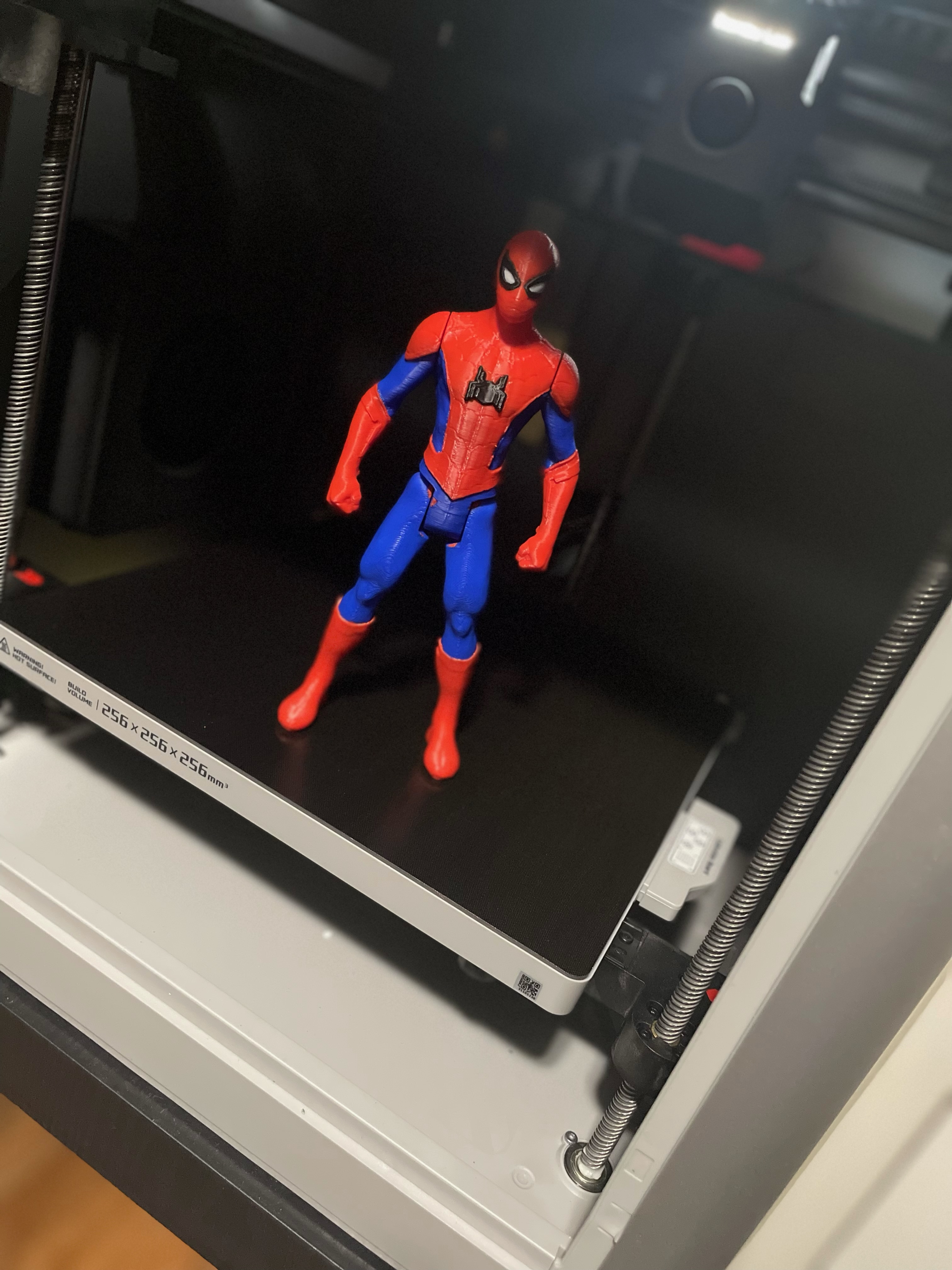 4 Color Articulating Spider-Man 3mf file