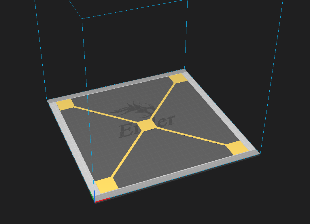 Ender 3/pro/v2/s1 bed-level test