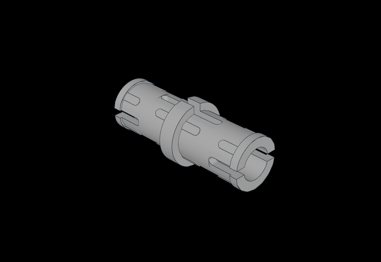 Lego Compatible (2780.dat) Technic Pin with Friction and Slots