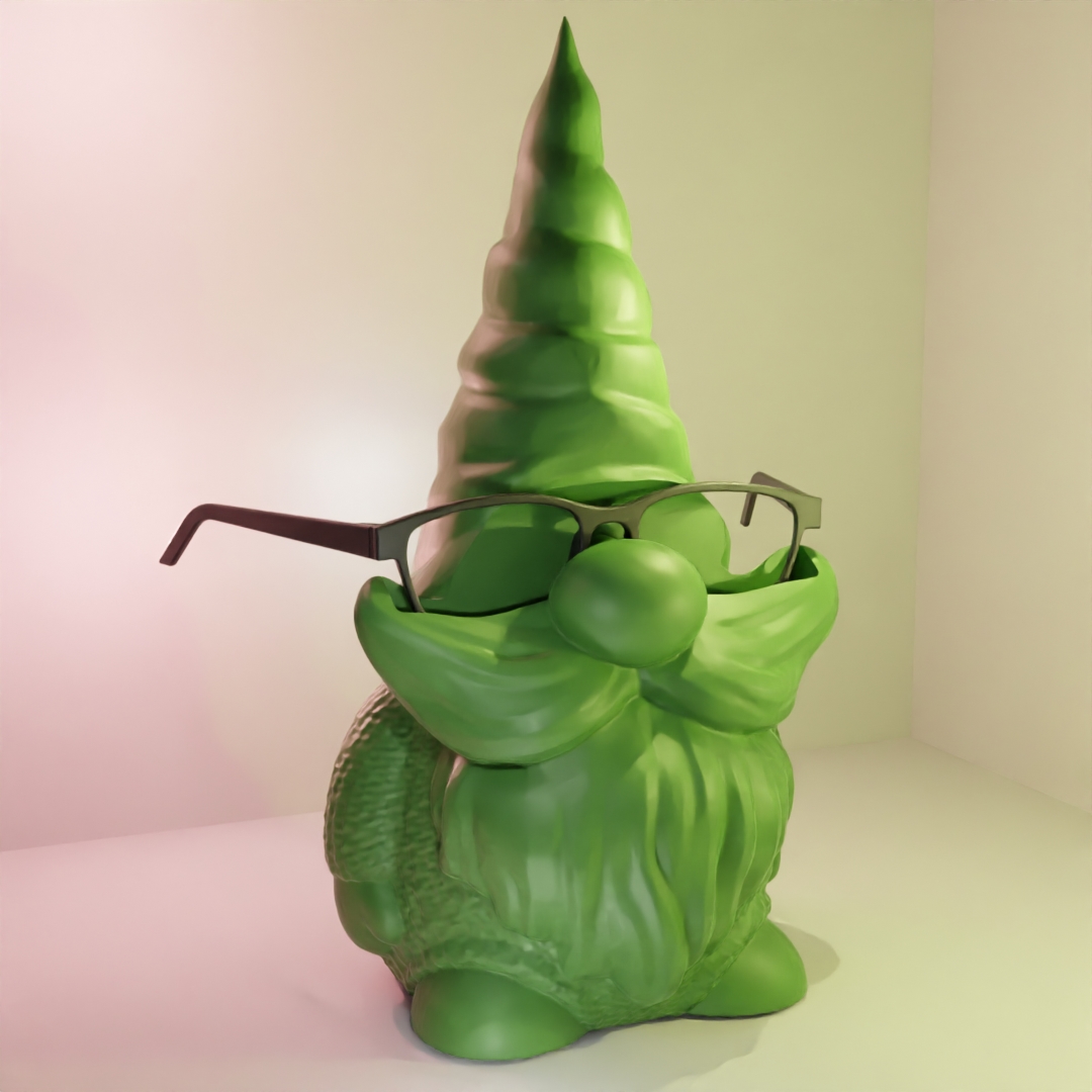 Gnome (supportless) Glasses Holder