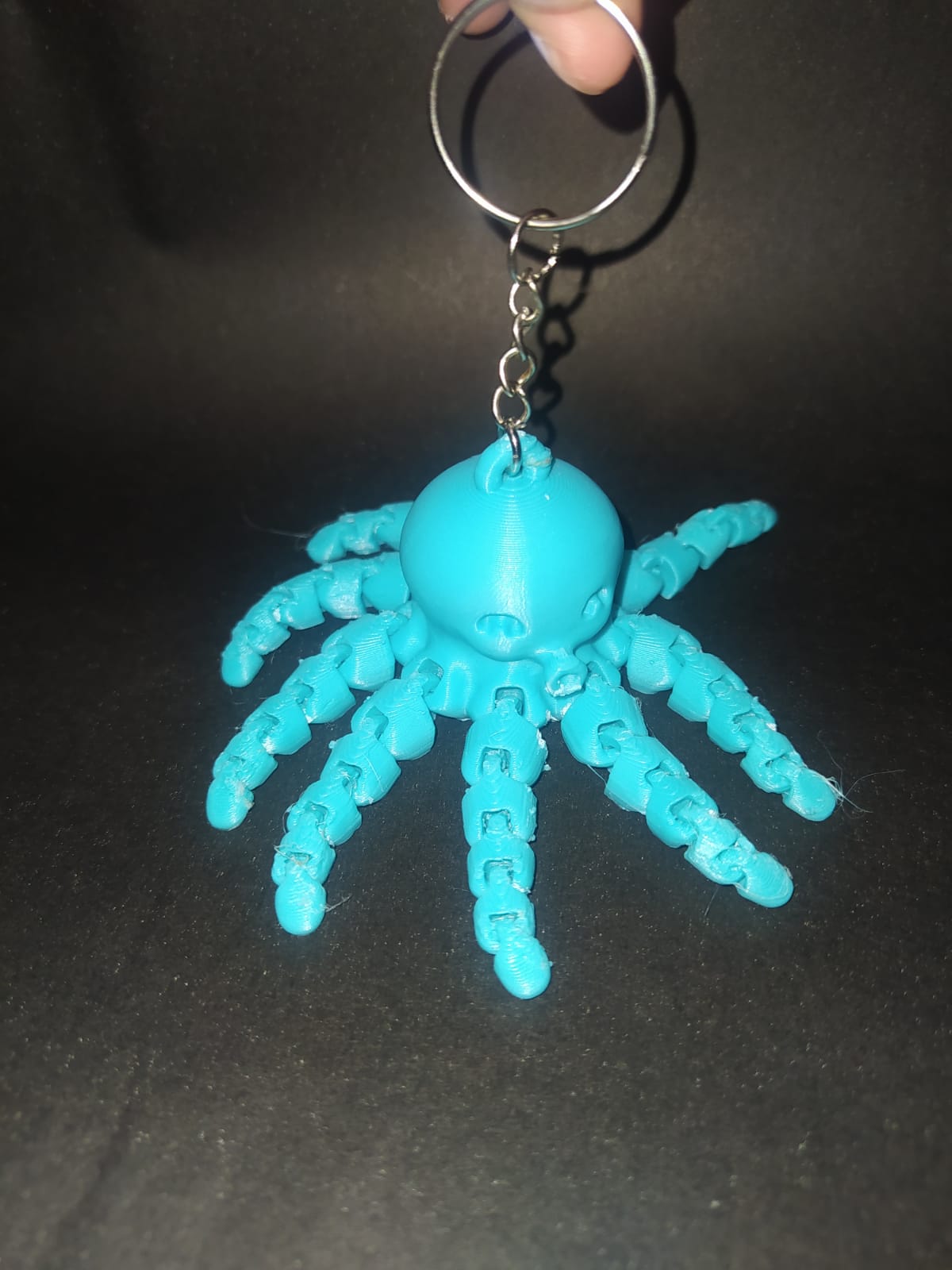 Cute mini octopus keychain
