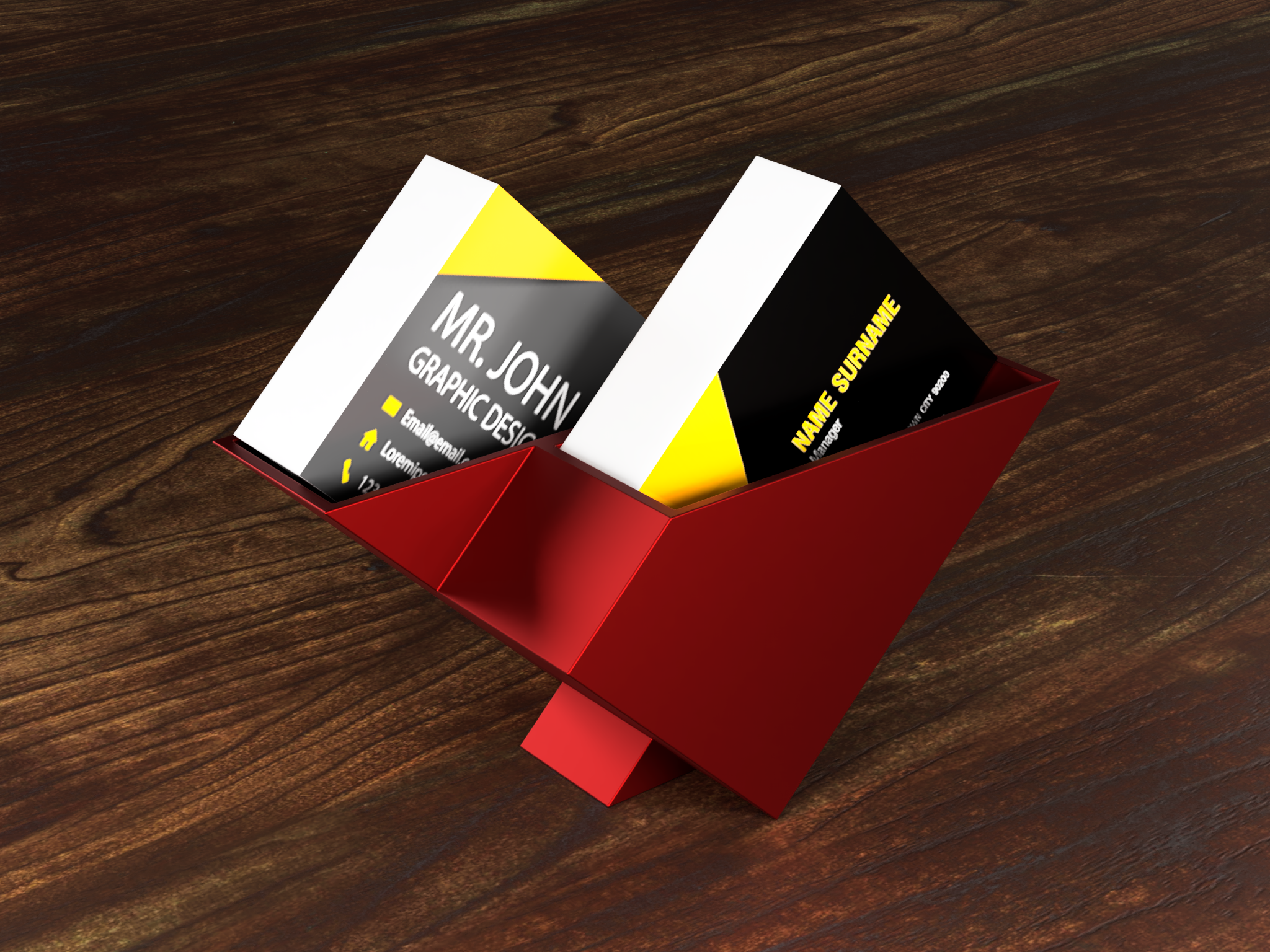 Business card holder
