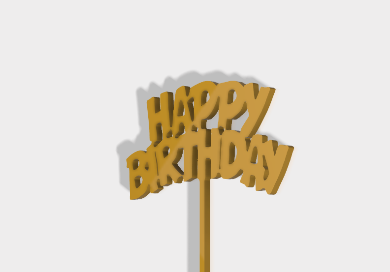 HAPPY BIRTHDAY