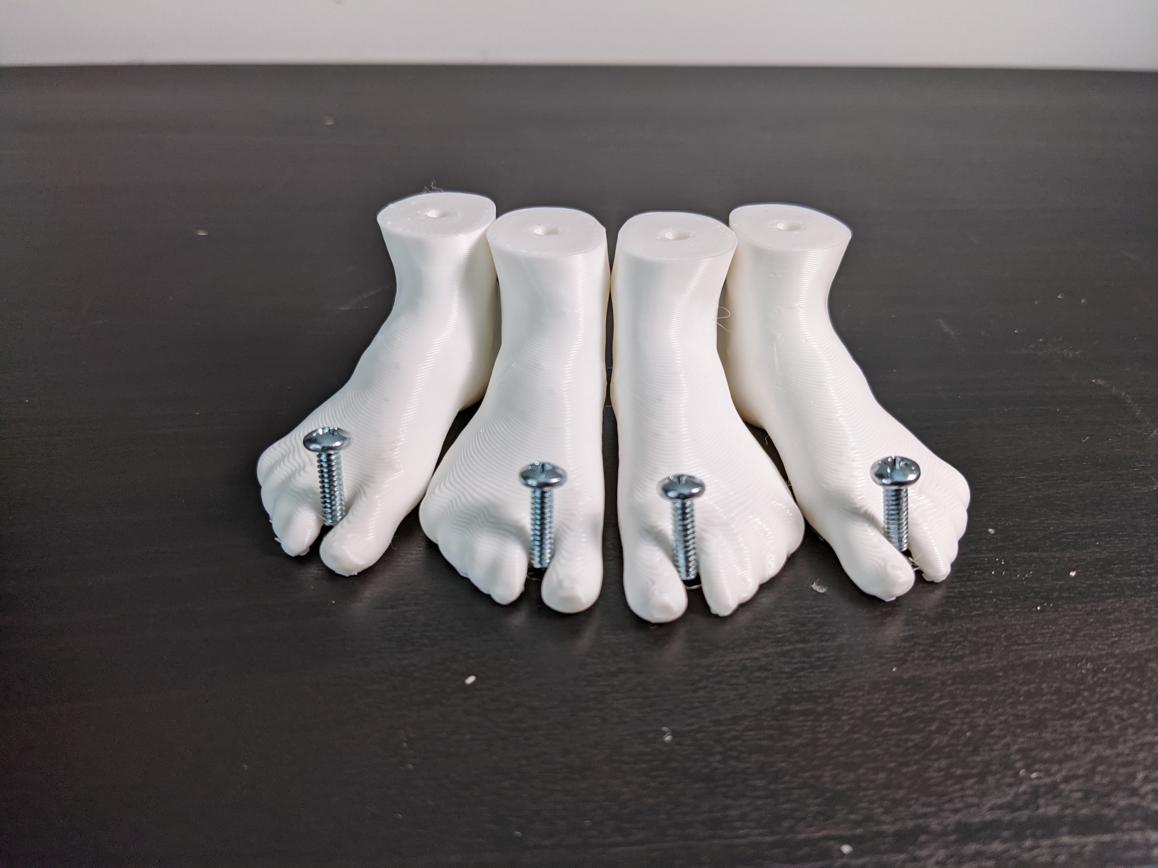 PC Case Feet ("Human Foot!")