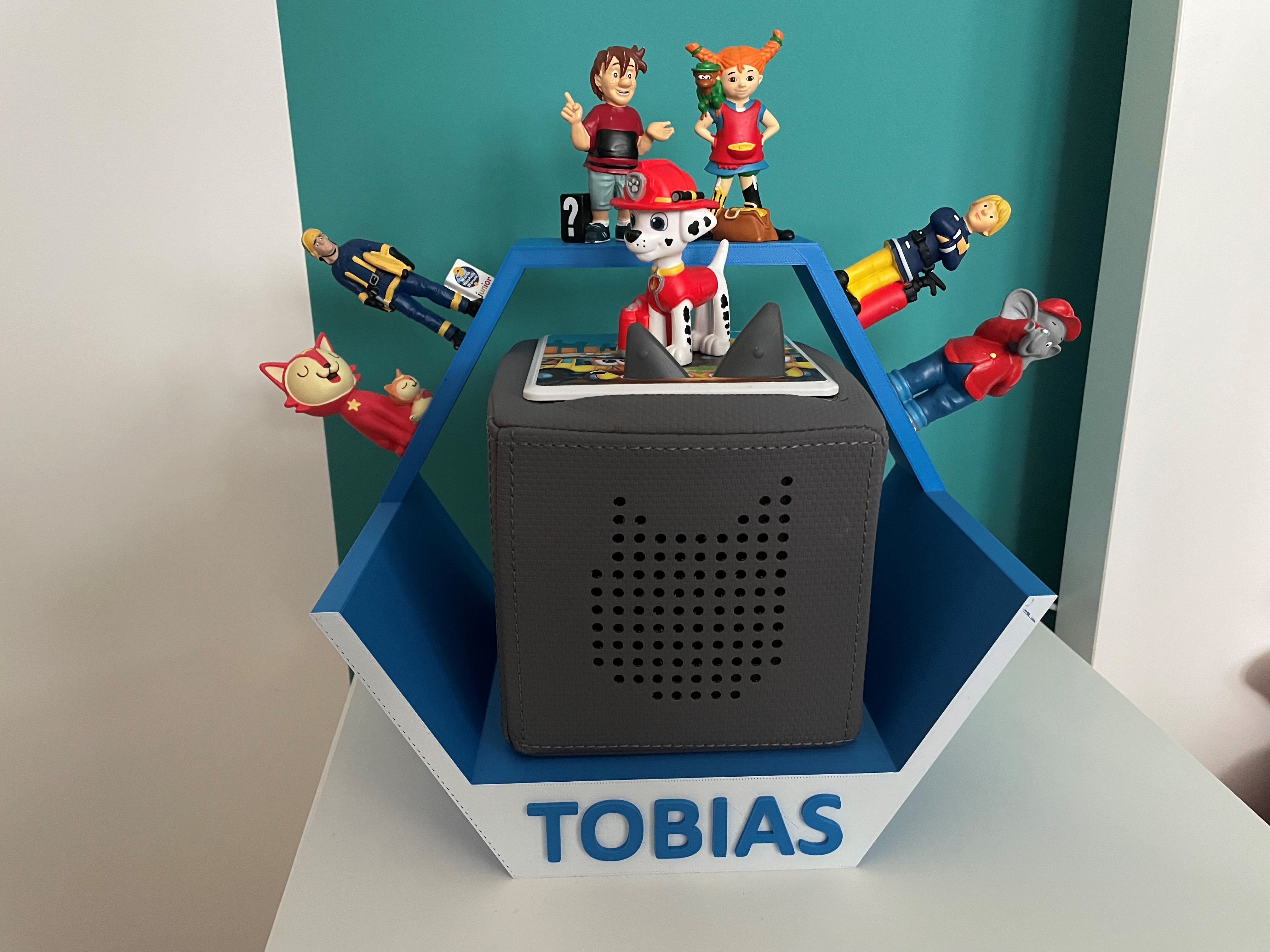 Honeycomb-Shelf for Toniebox / Waben-Regal fΓΌr Toniebox