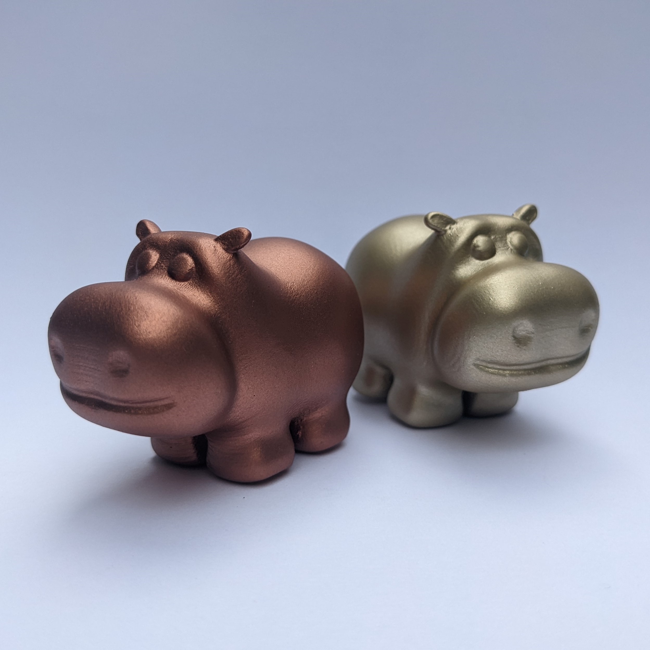 Cute hippo animal model
