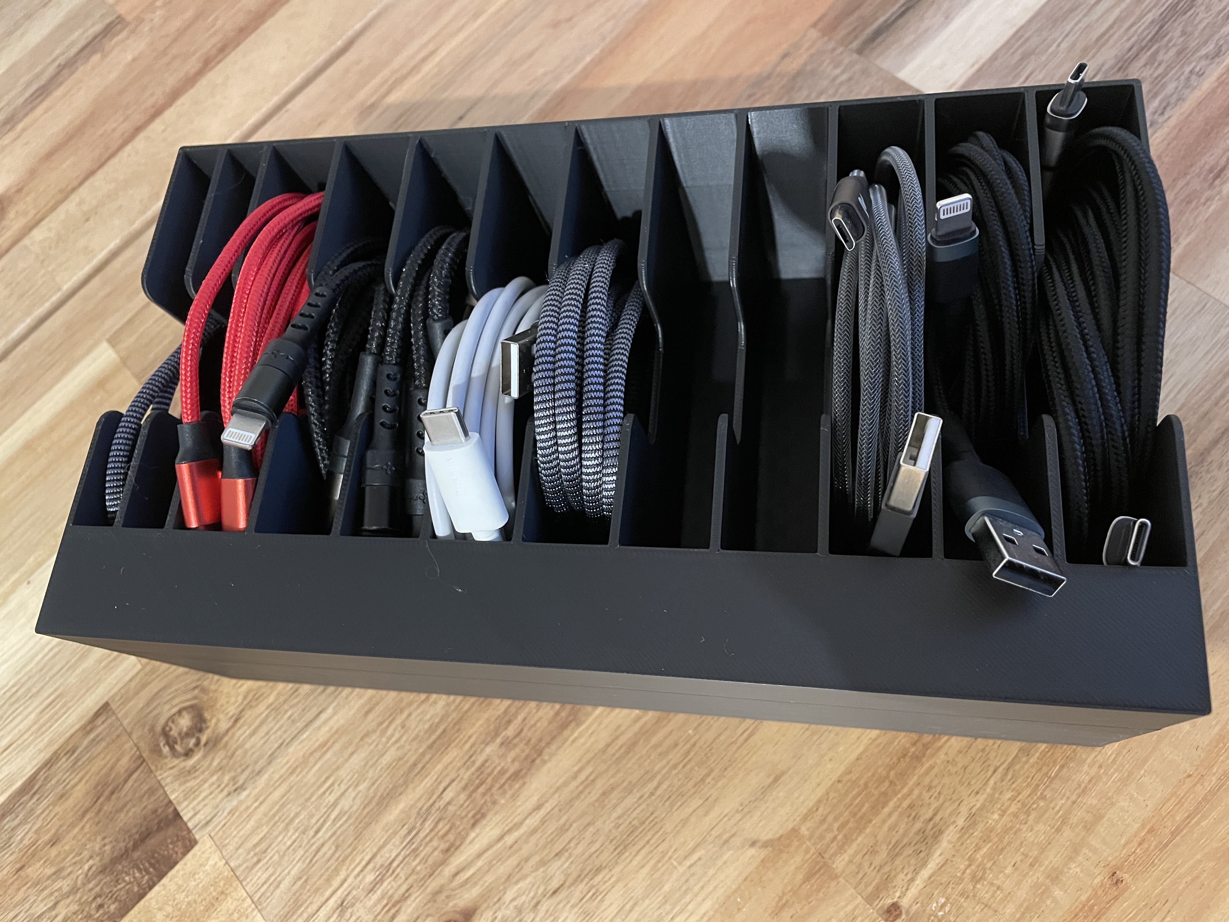 IKEA Alex Cable Organizer Remix - Bigger Gaps