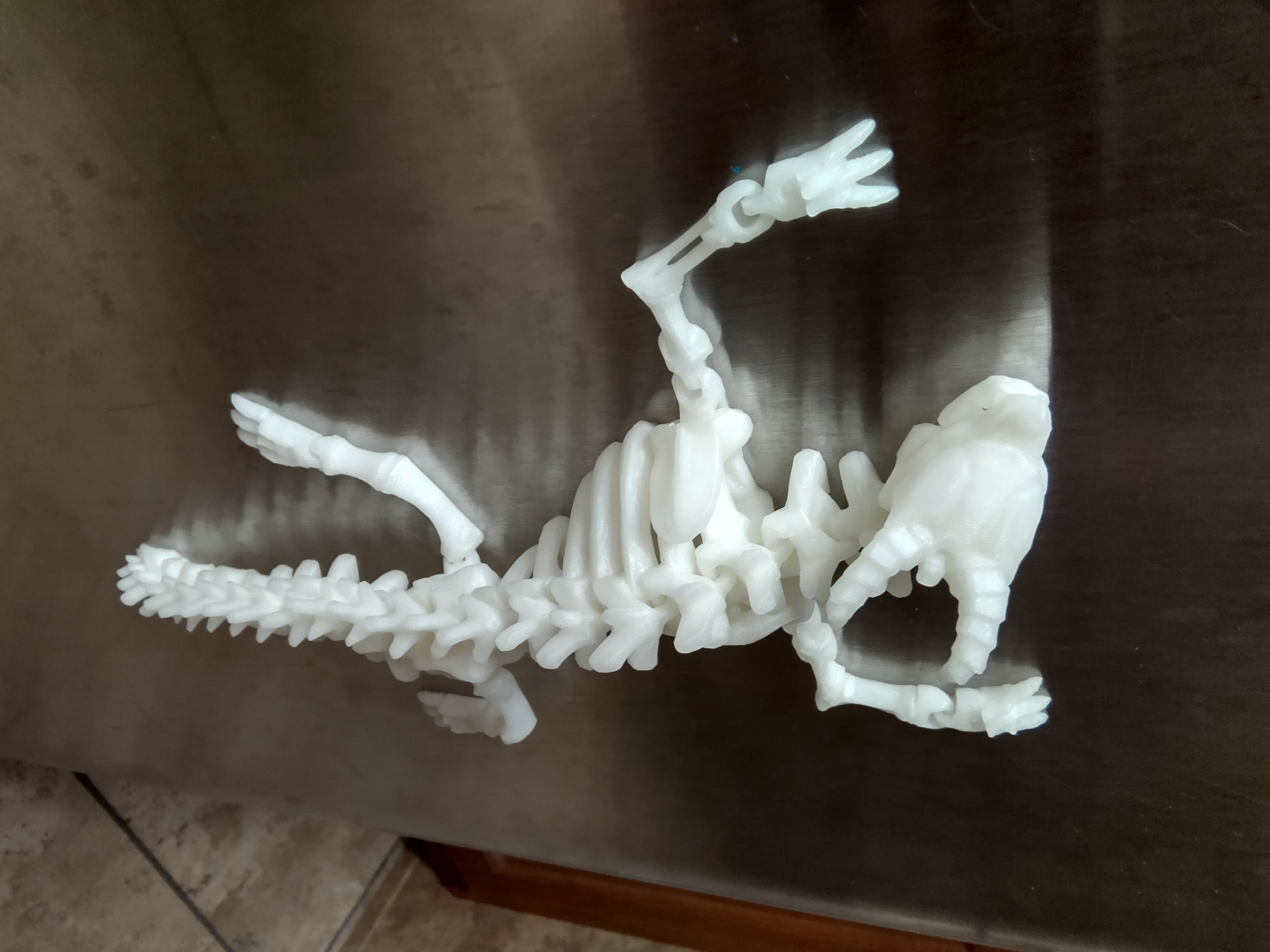 Magnetic Articulated Skeleton Dragon