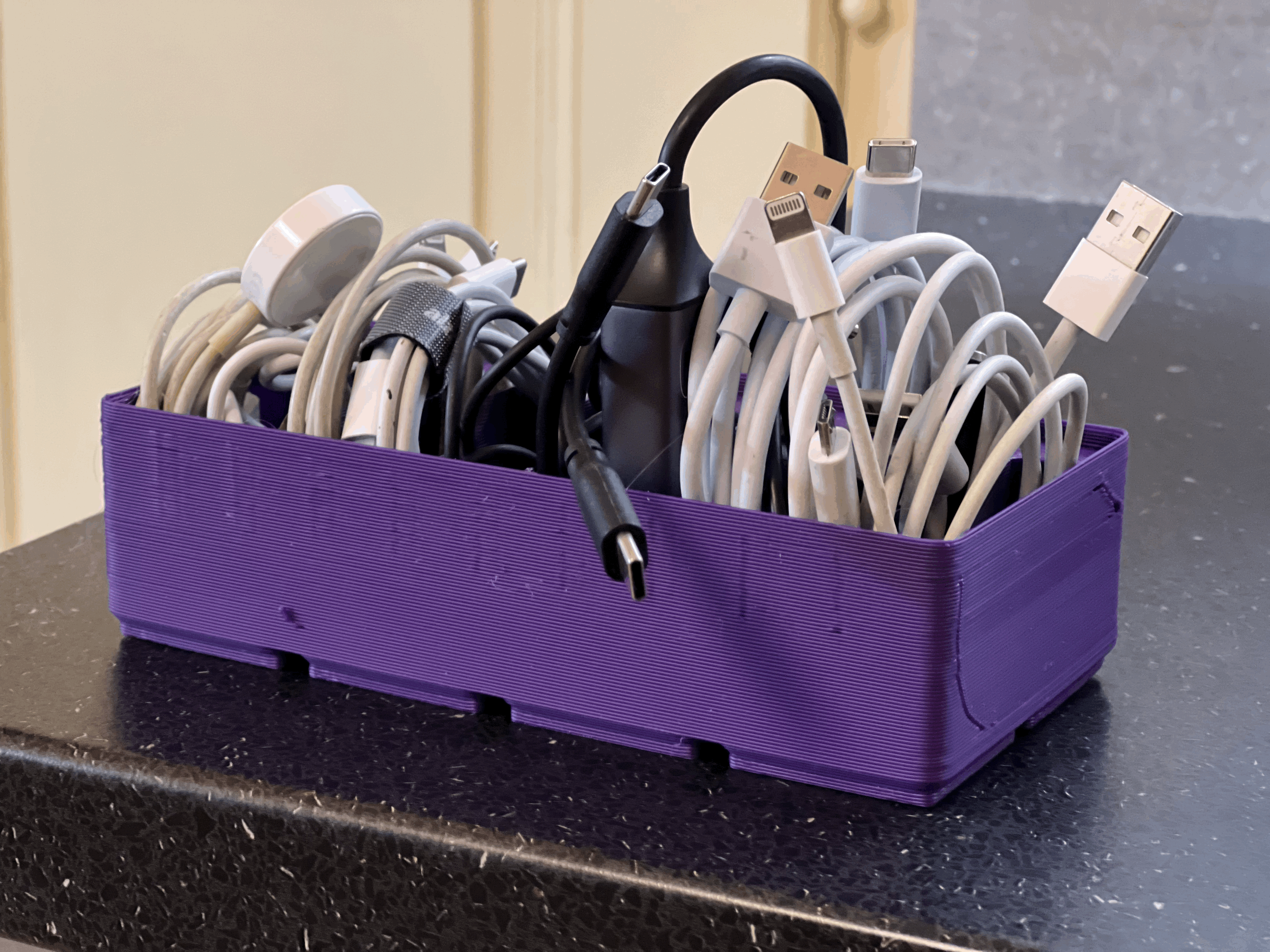Gridfinity Cable Storage