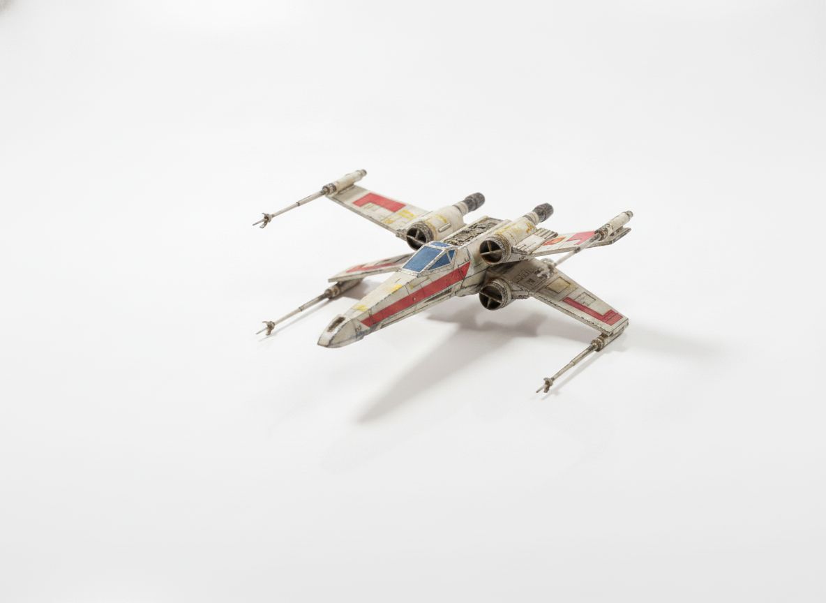 X-Wing Fighter Starship Star Wars 3D Printable
