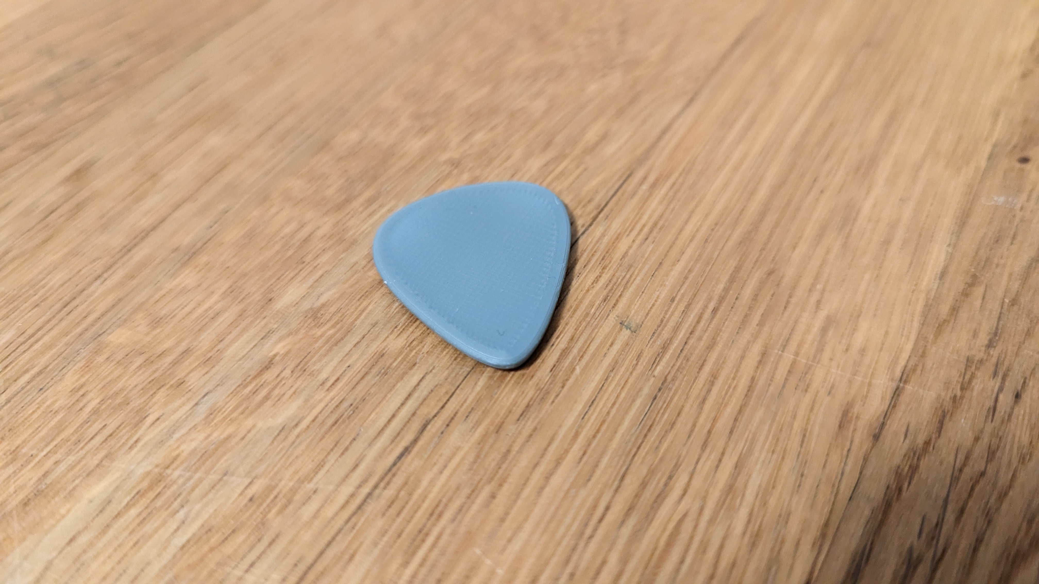 Simple guitar pick/plectrum