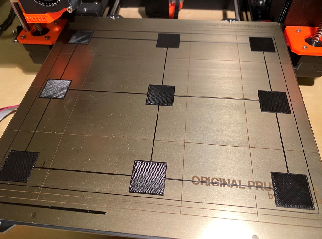 First layer calibration