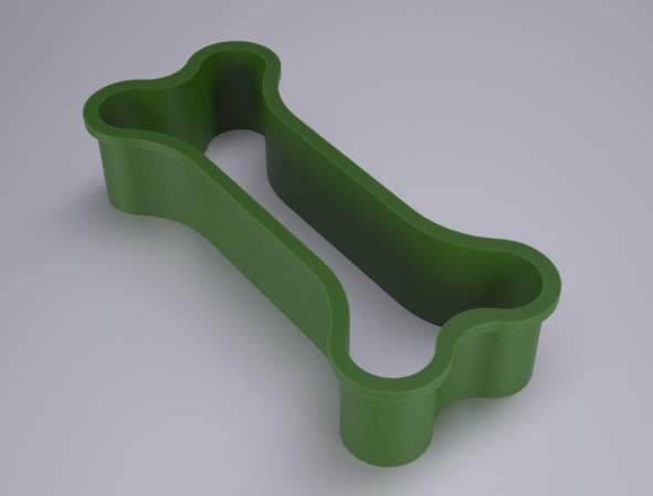 Bone cookie cutter
