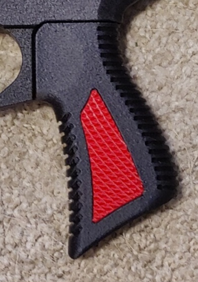 MCX Style AR grip with inserts