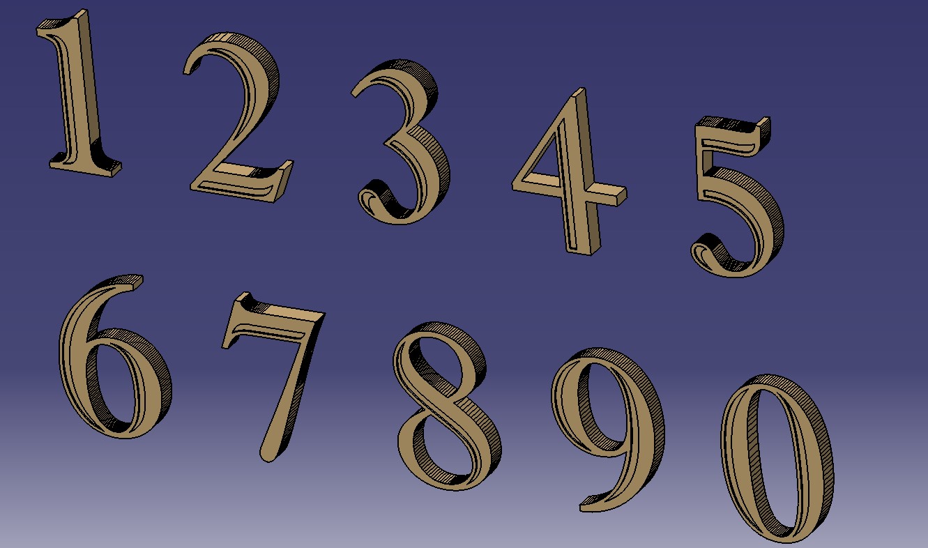 House numbers
