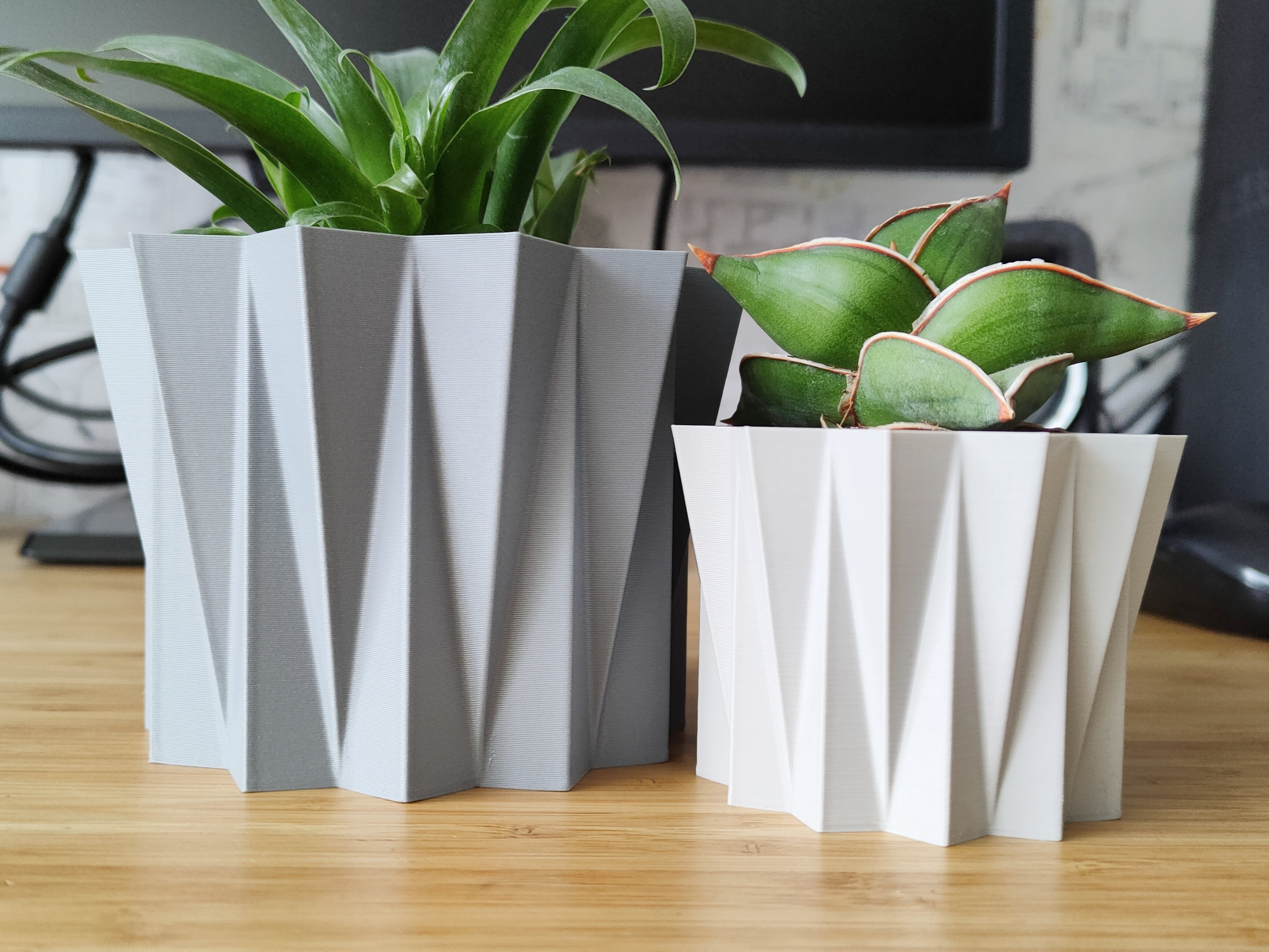 Geometrical Crystal - Pot and planter for House Plants - Vase mode