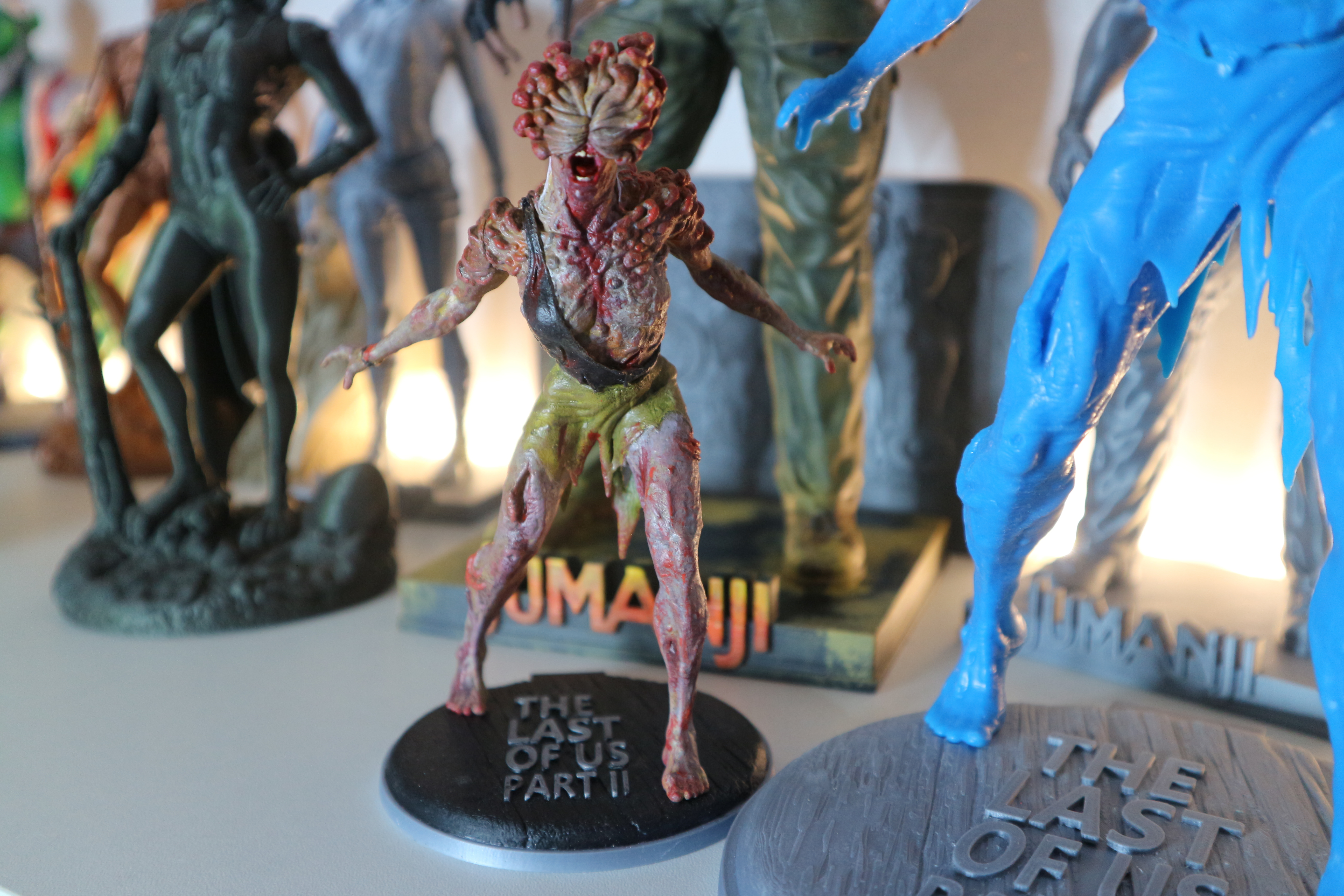 Clicker statue