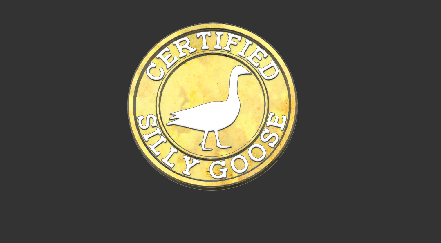 Silly Goose Challenge Coin