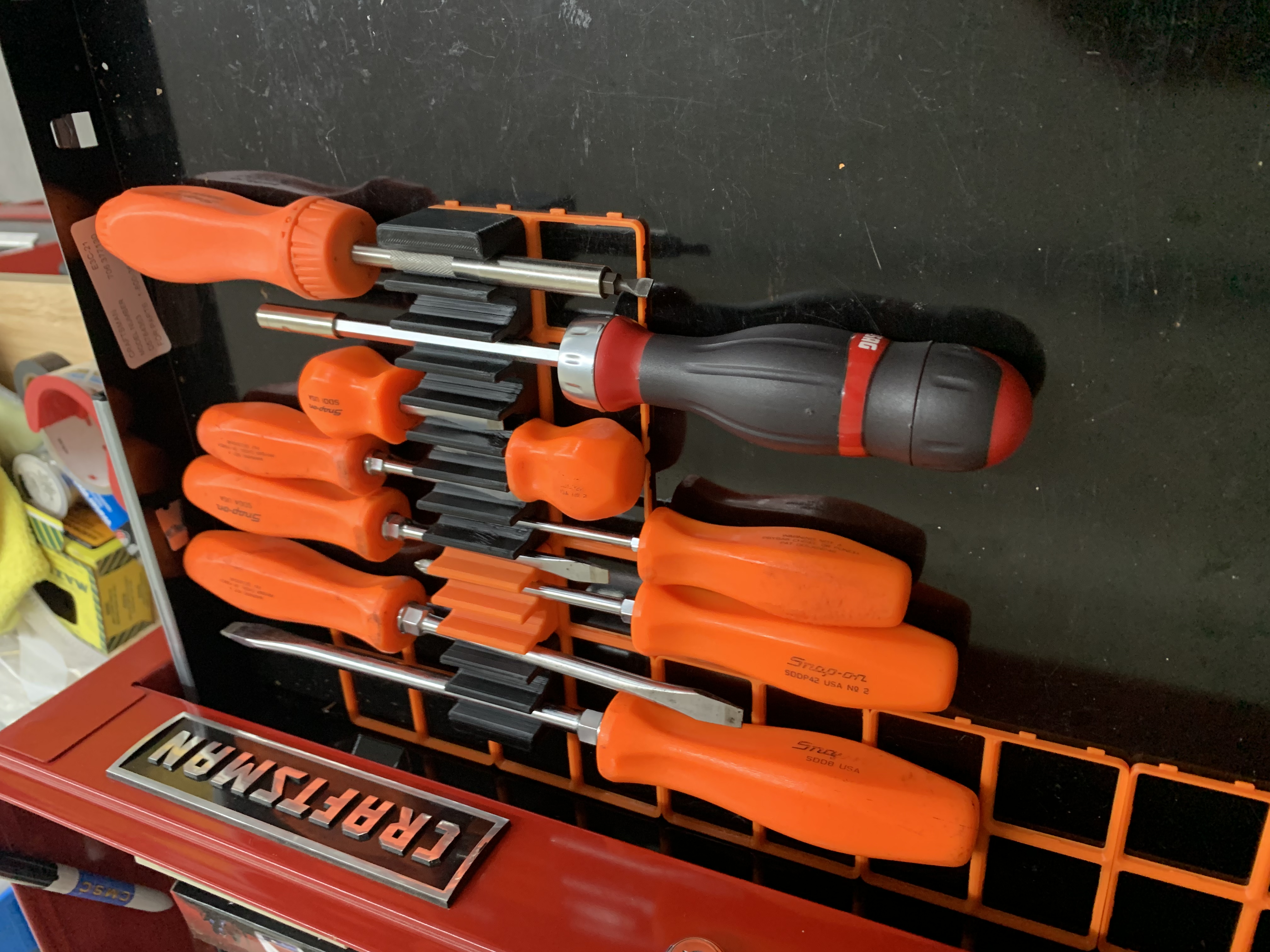 Gridfinity Screwdriver Organizers