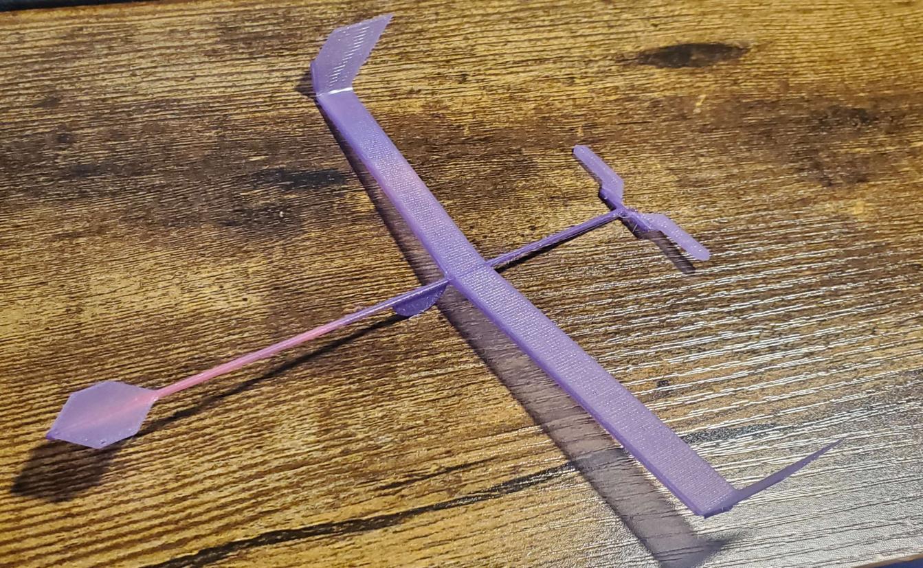 Ultralight glider V3 (170mm)