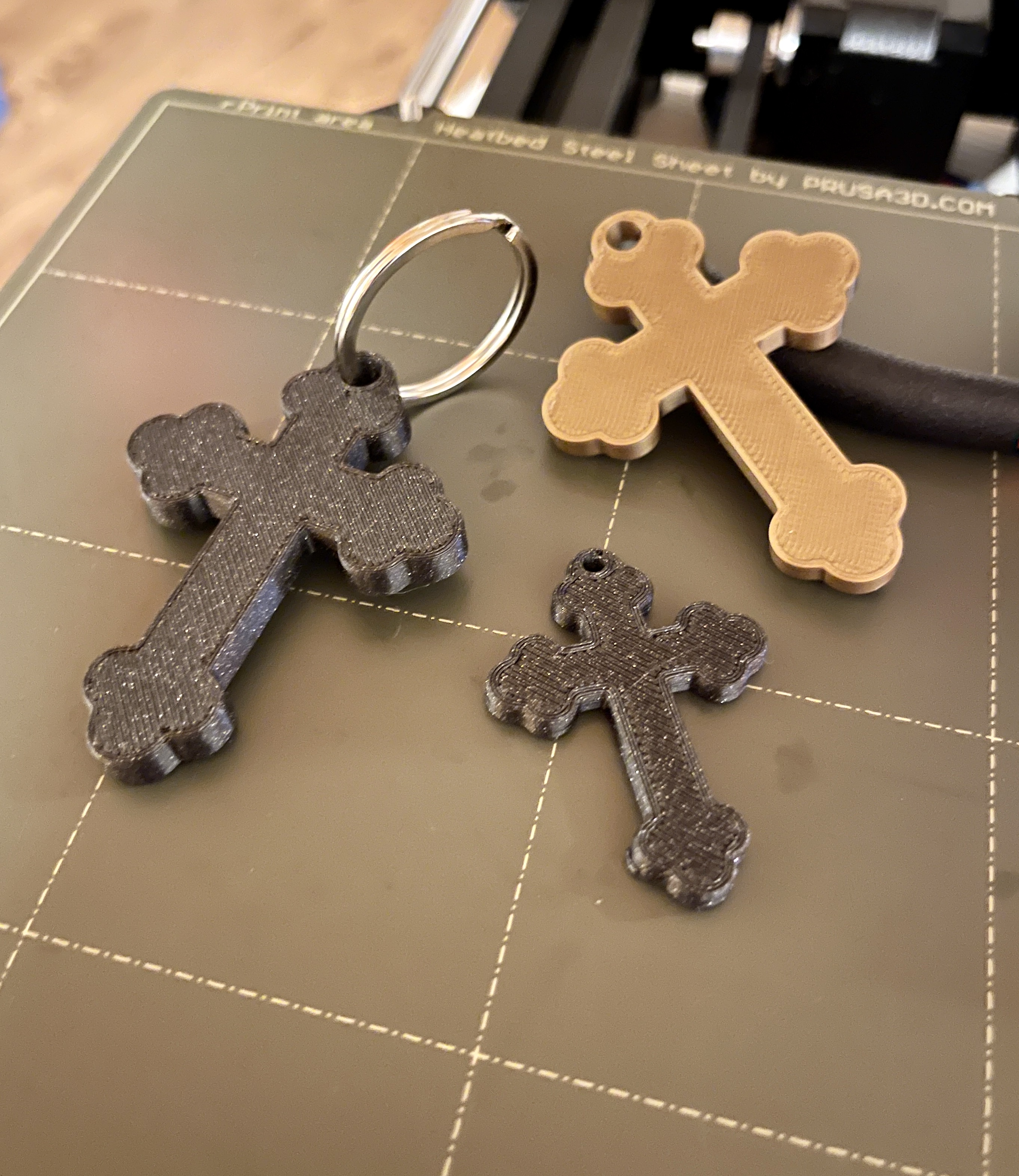 Orthodox Cross (Keychain)