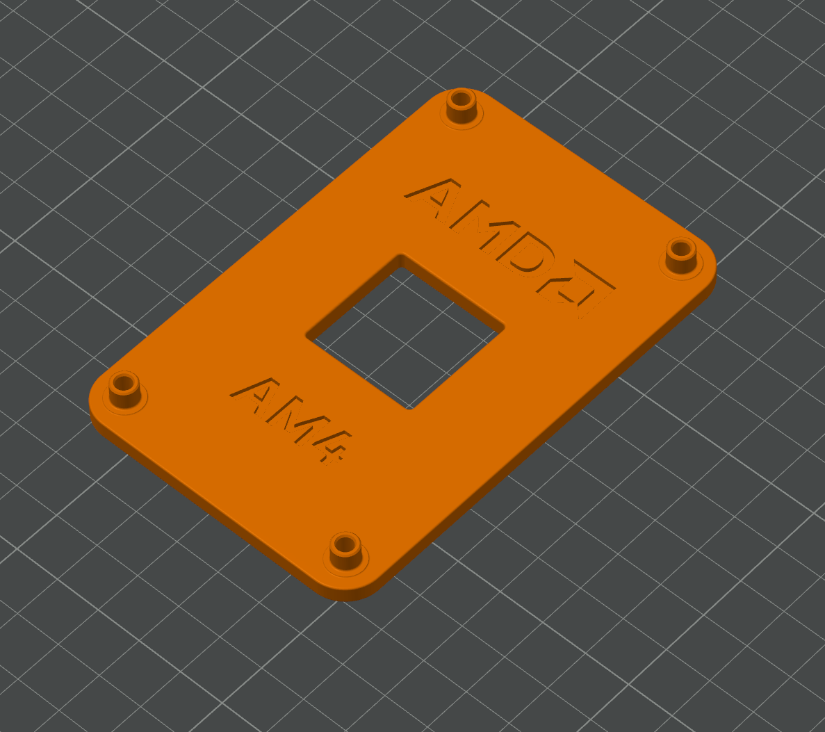 AMD Backplate AM4