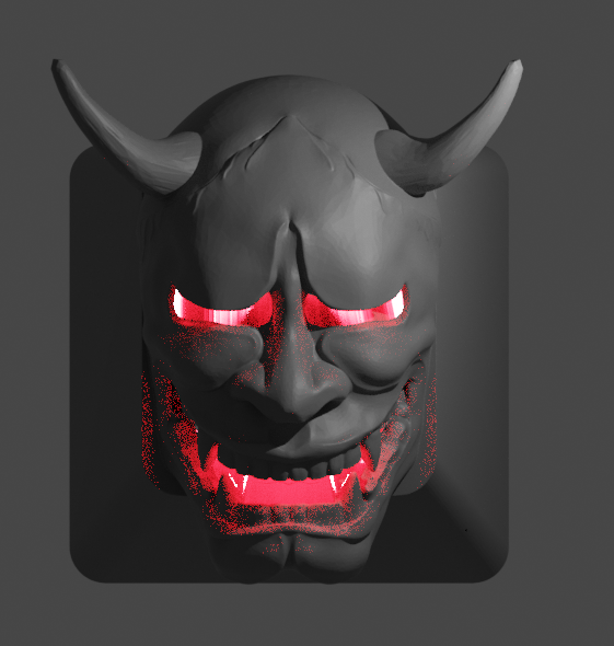 Hannya Key Cap