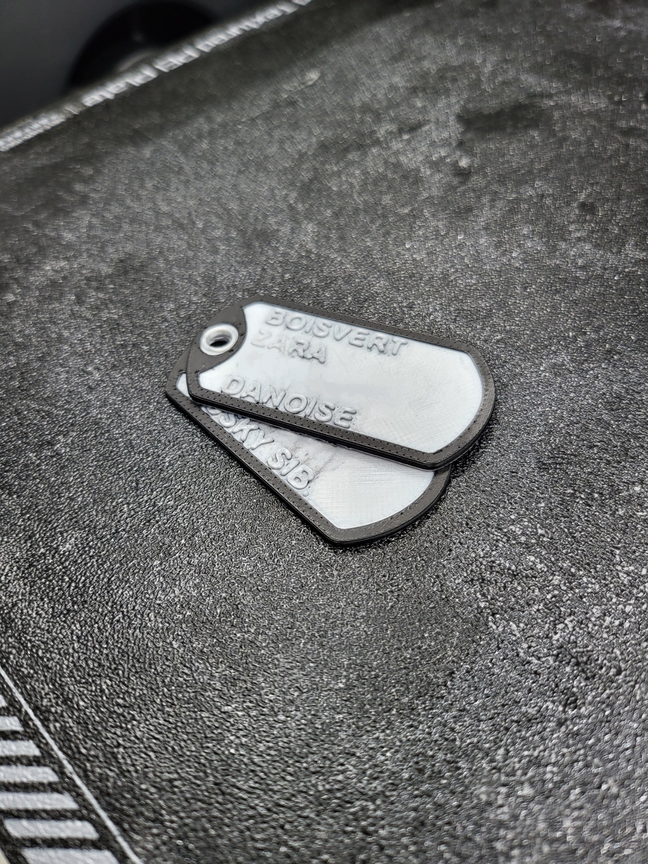 Military tag for your dog (Customizable name)
