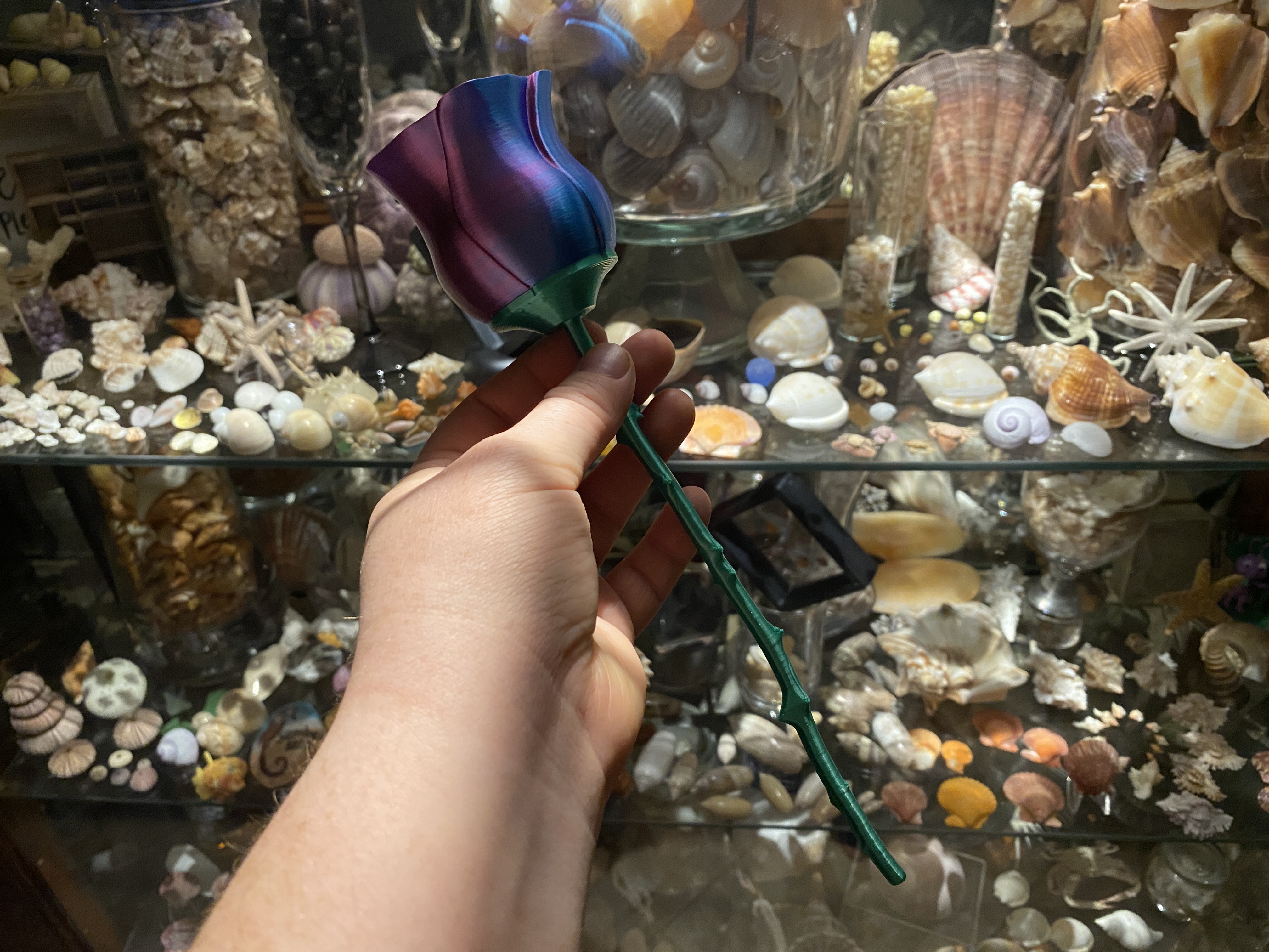 5cm Thorny Rose Stem