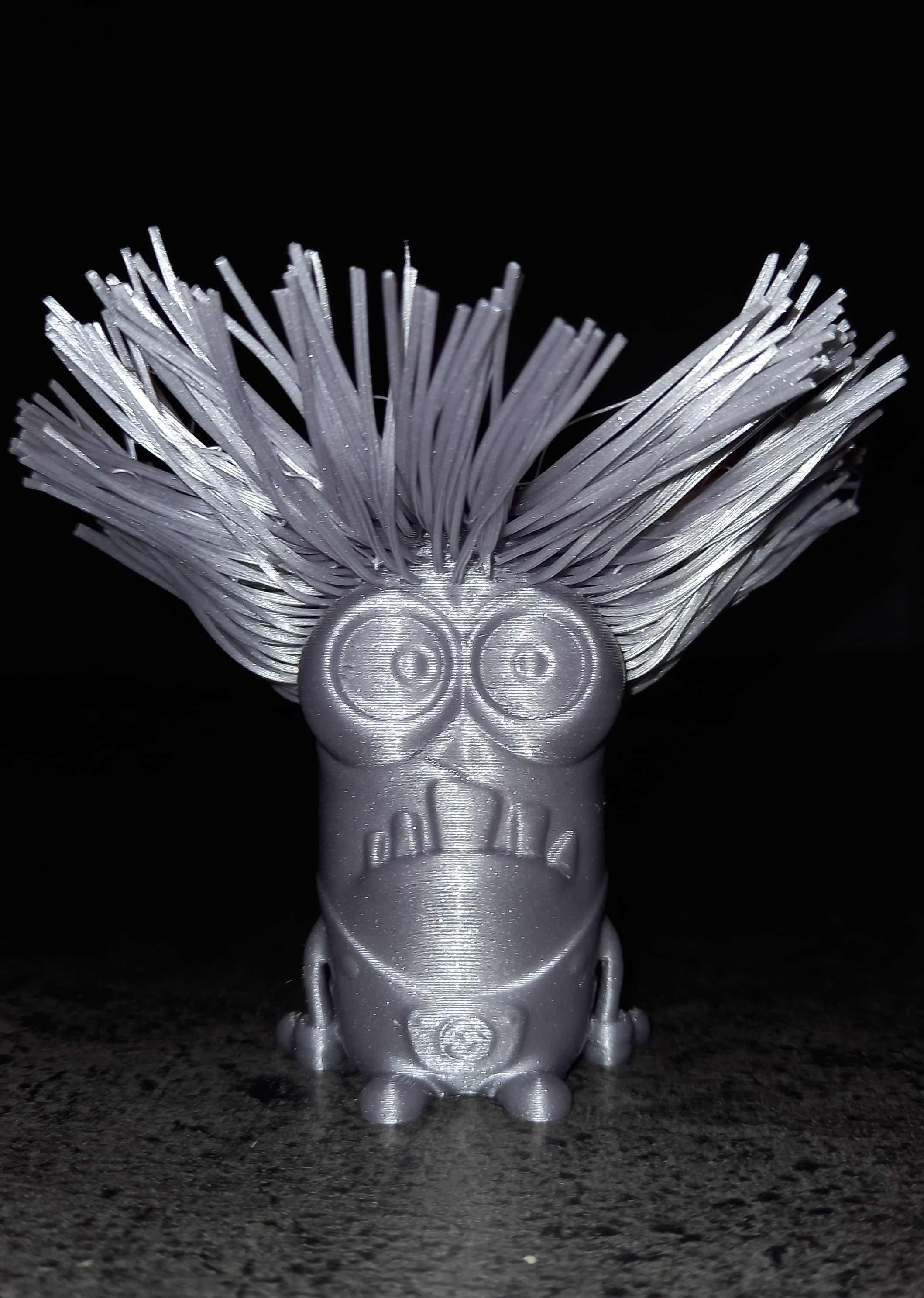 Evil Minion with hair