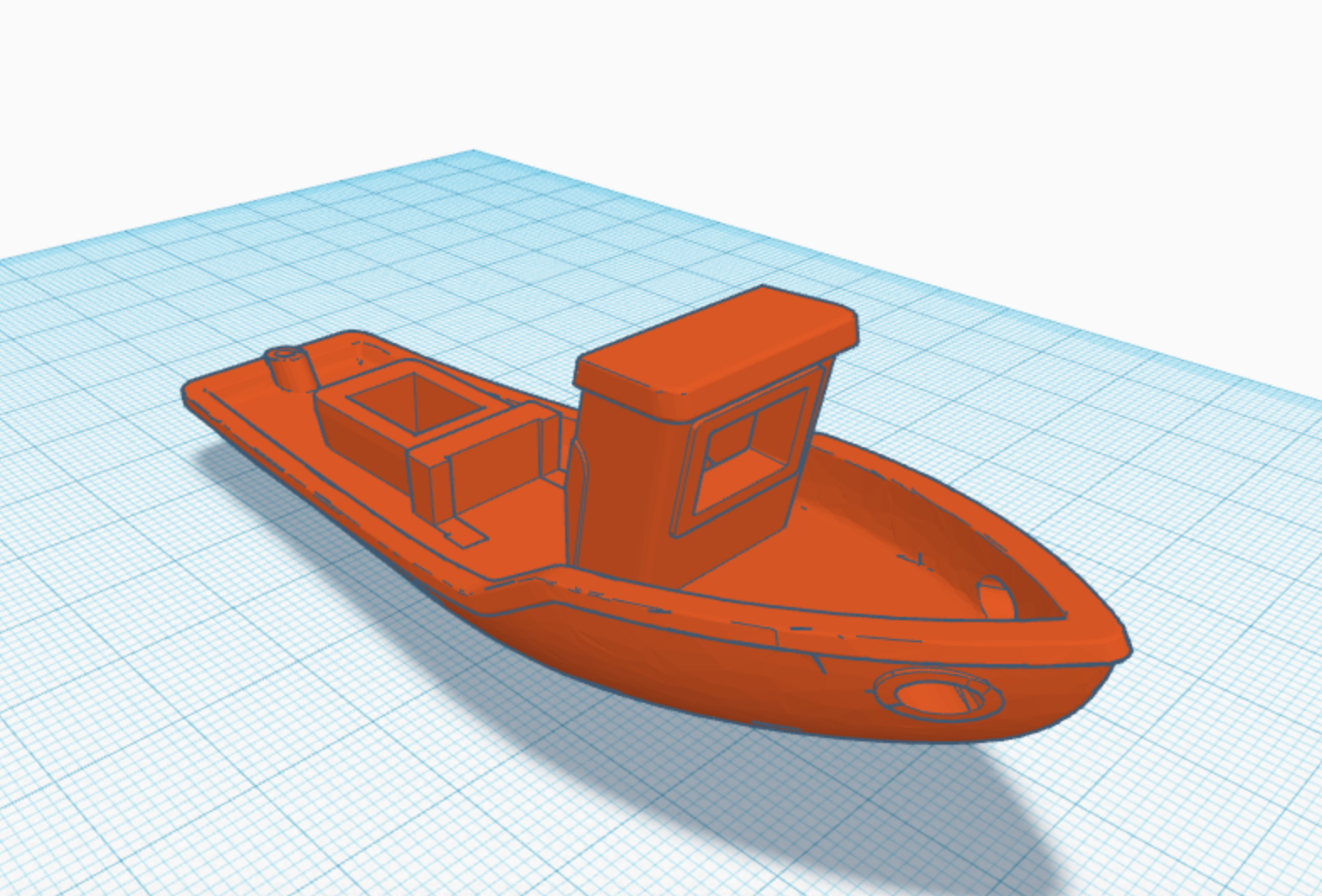 Speed Boat Benchy