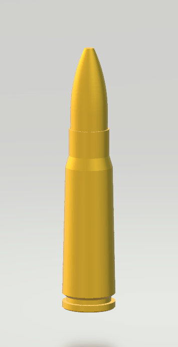 7.62x39 mm bullet