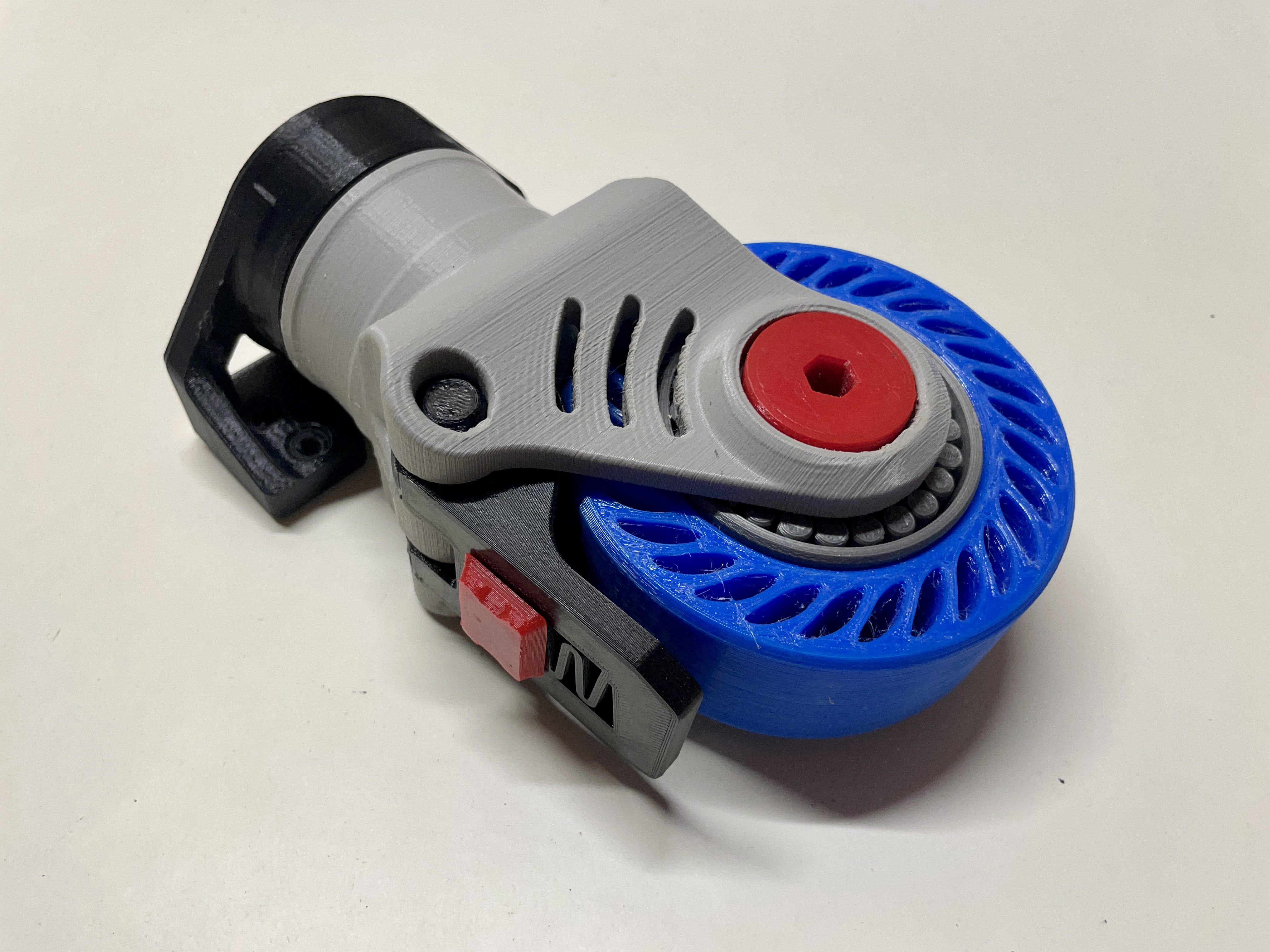 Fully Printable Swiveling, Locking Caster
