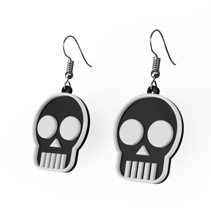 Calavera earrings
