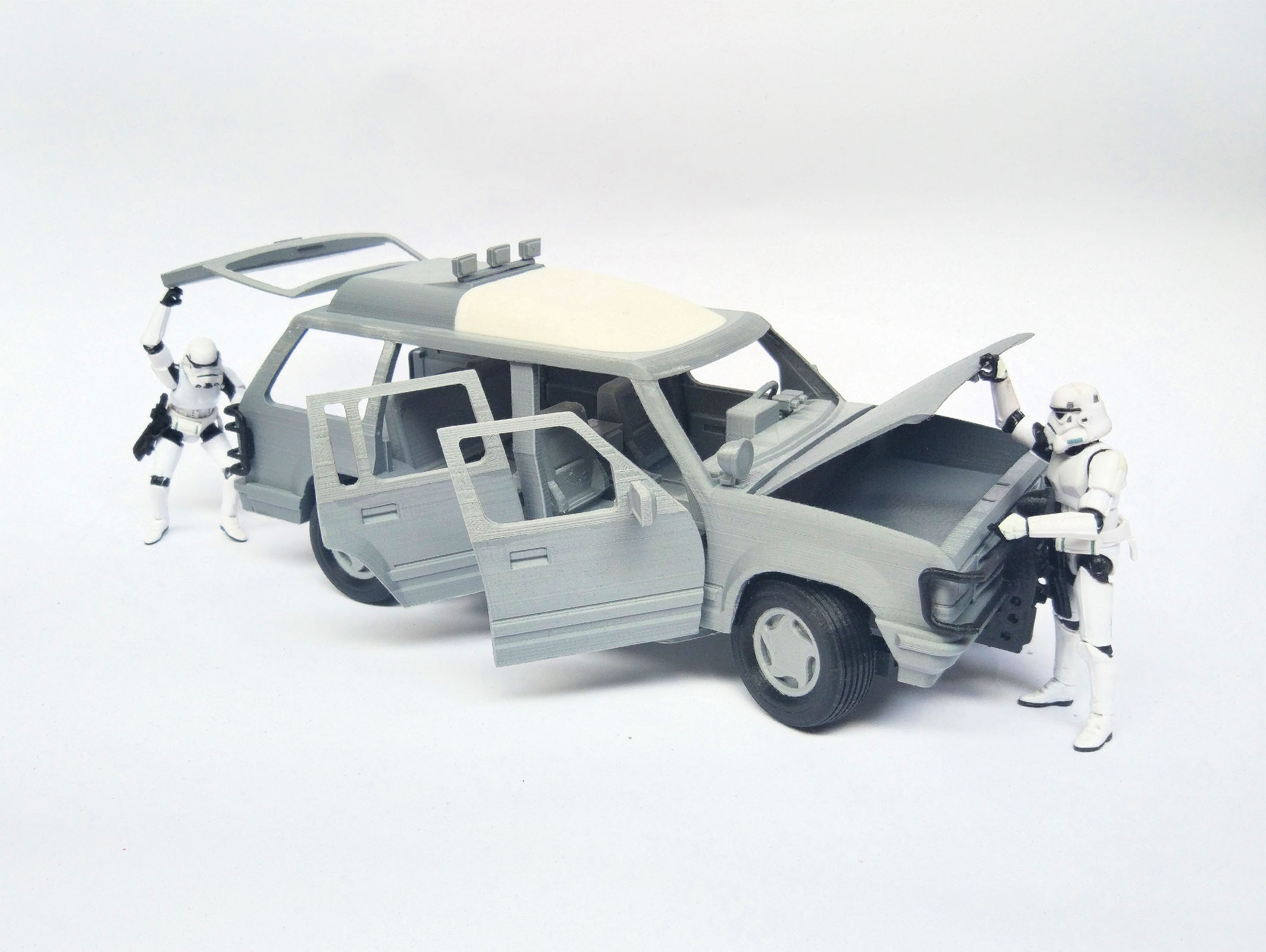 1:18 Jurassic Park SUV