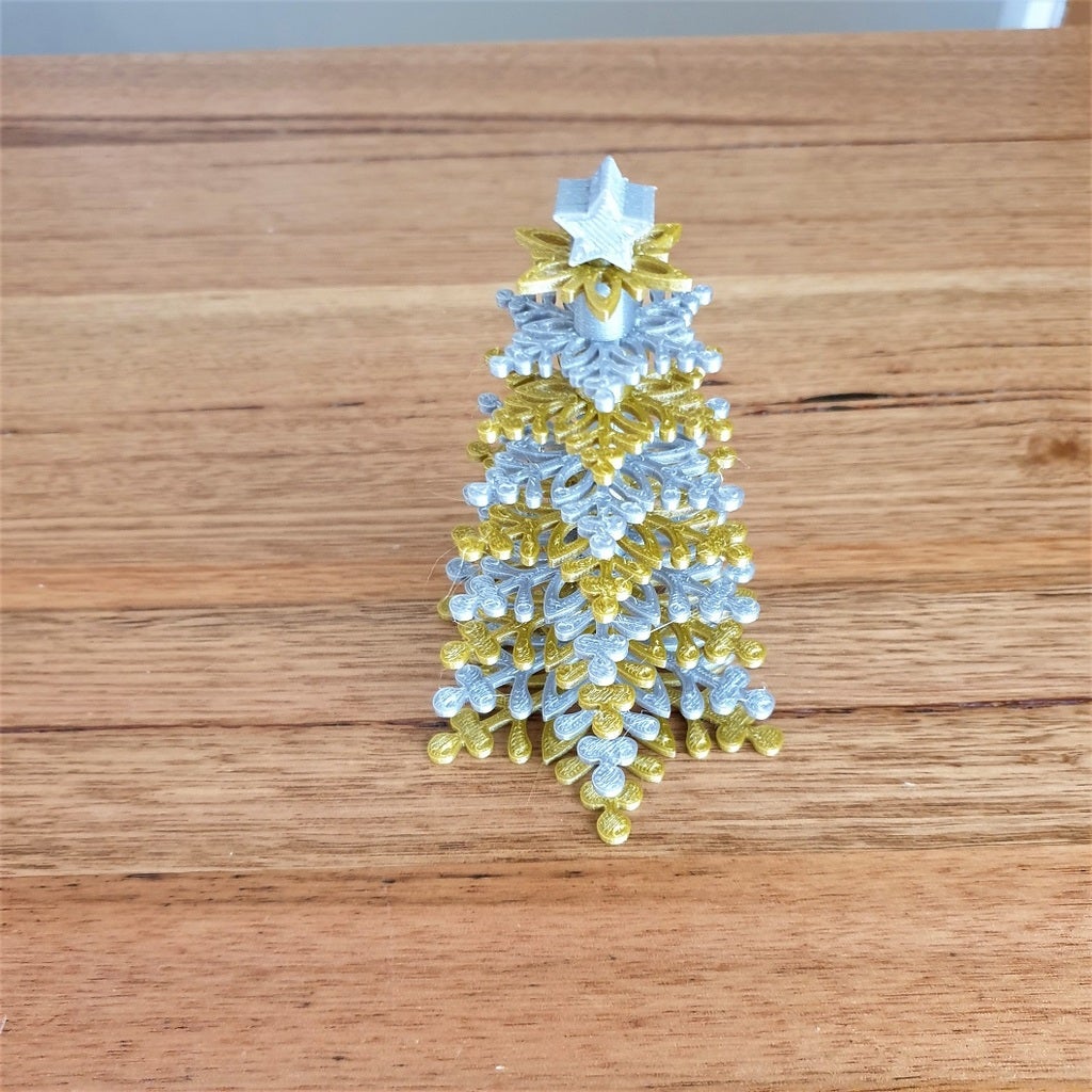 Snowflake Christmas Tree
