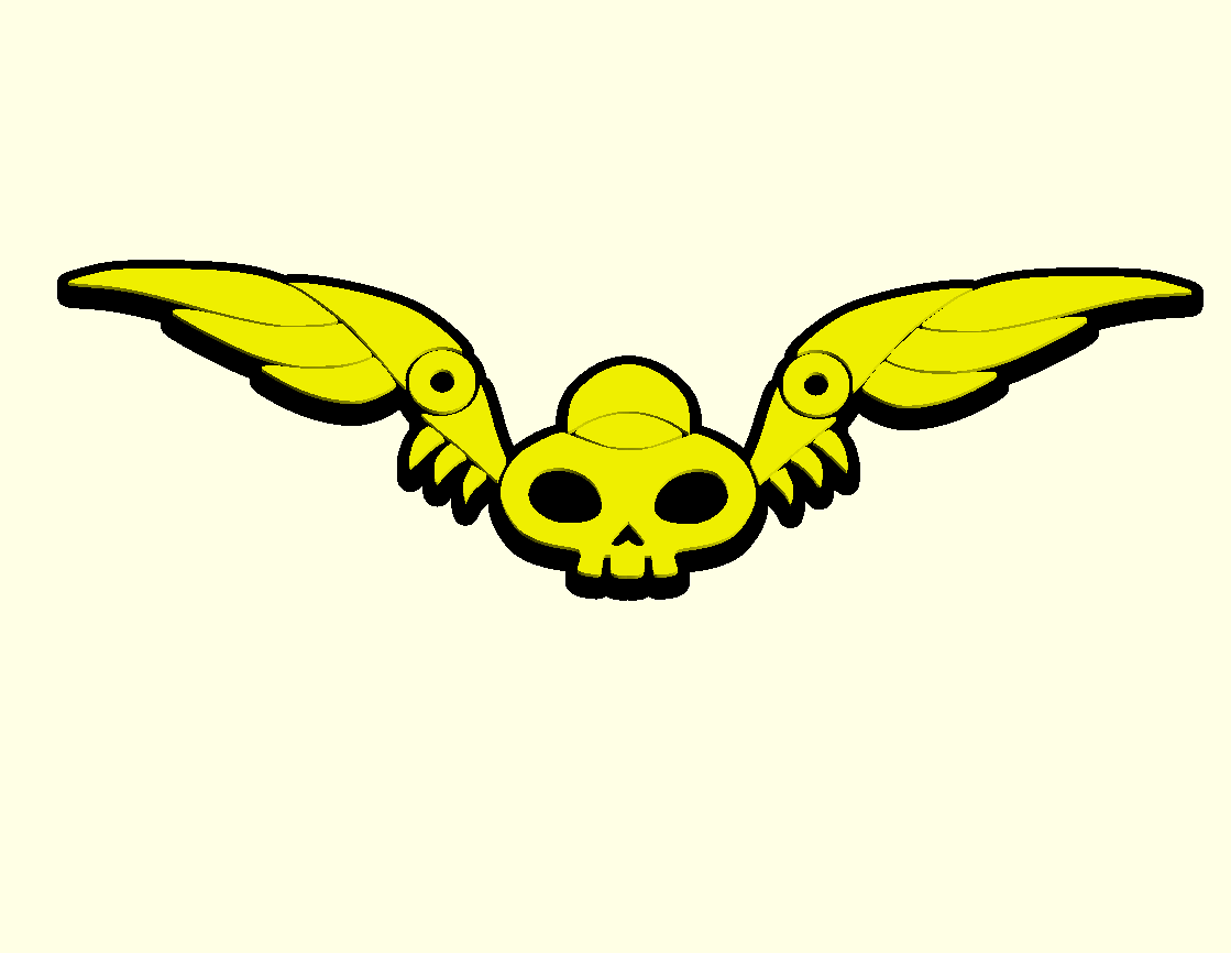Murder drones Model N cap badge
