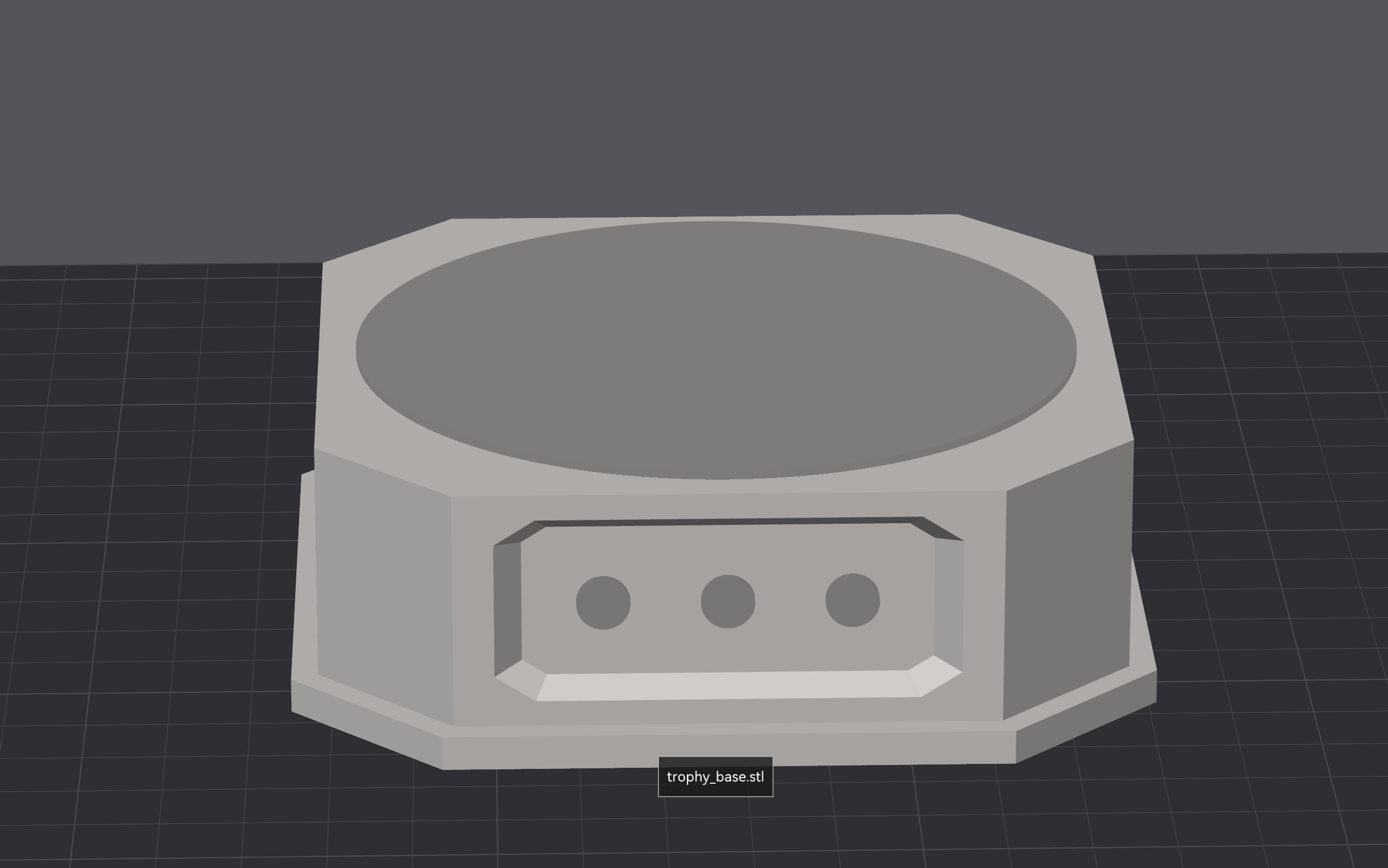 Trophy base