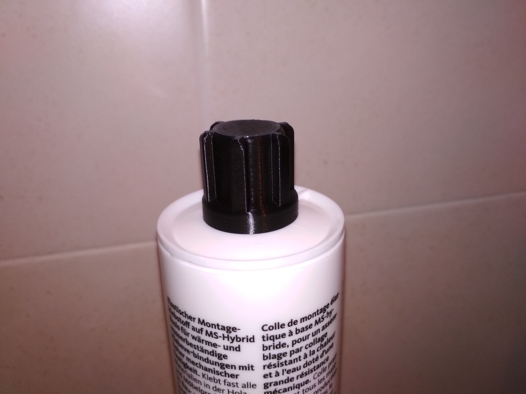 Sealant Nozzle Cap - Silicone Cap - Silikon Tube Verschluss