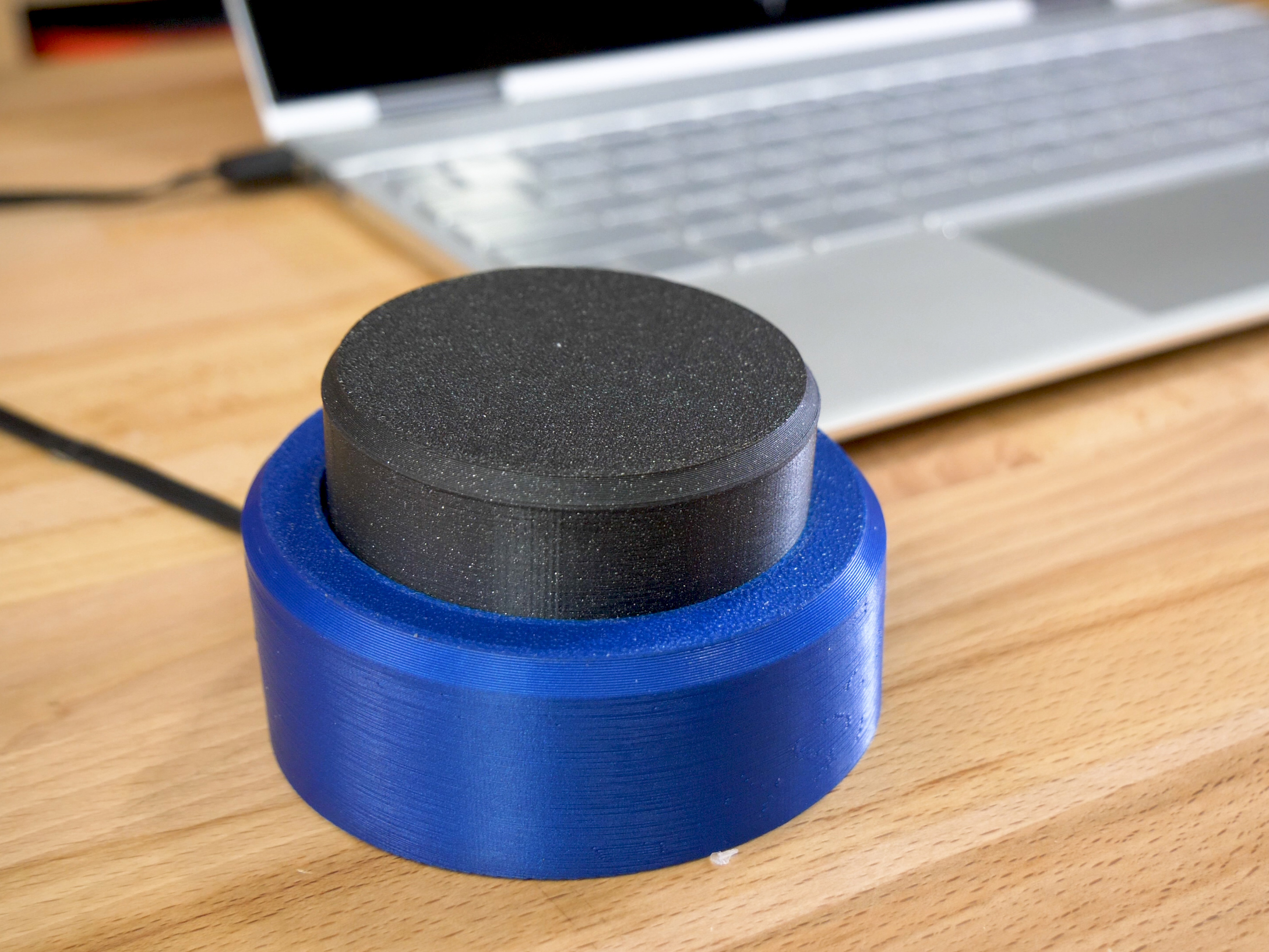 Media control volume knob - Smooth body