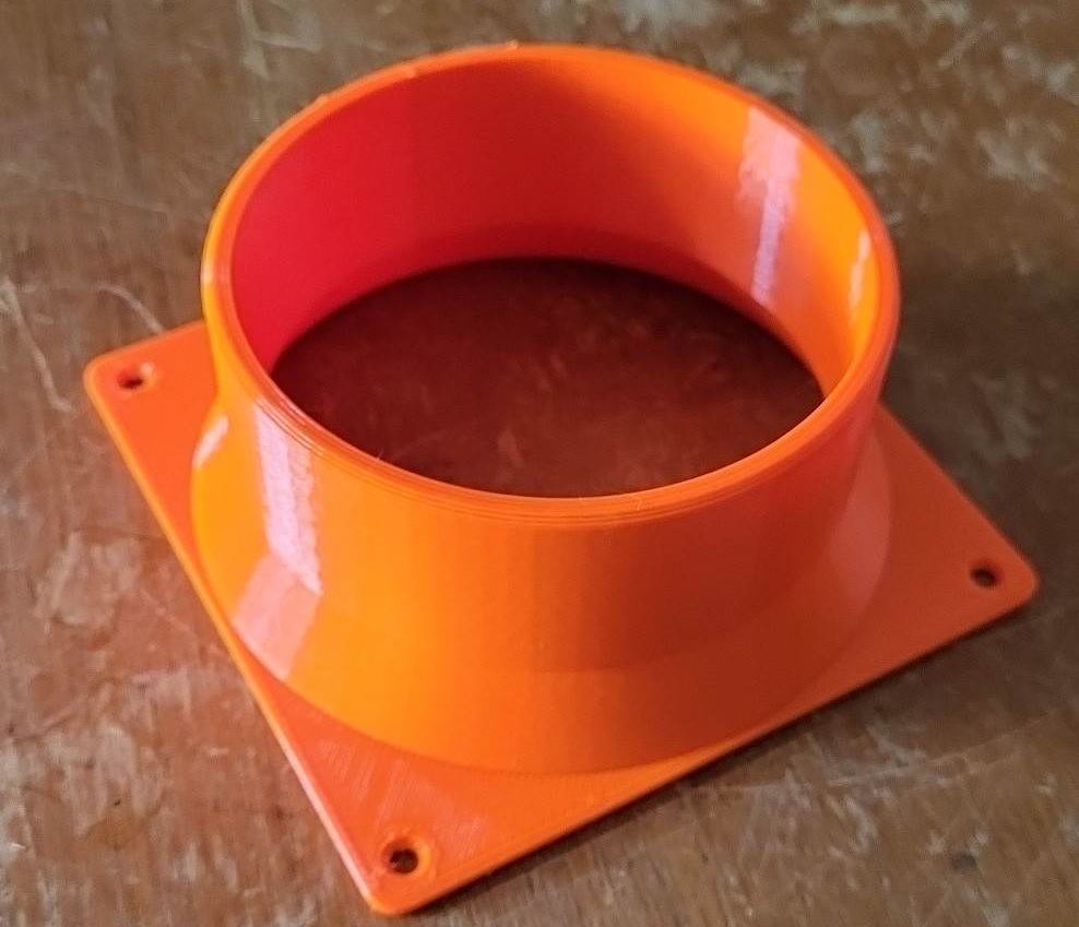 120mm Fan to 4 Inch Duct (+F3D file for other sizes)