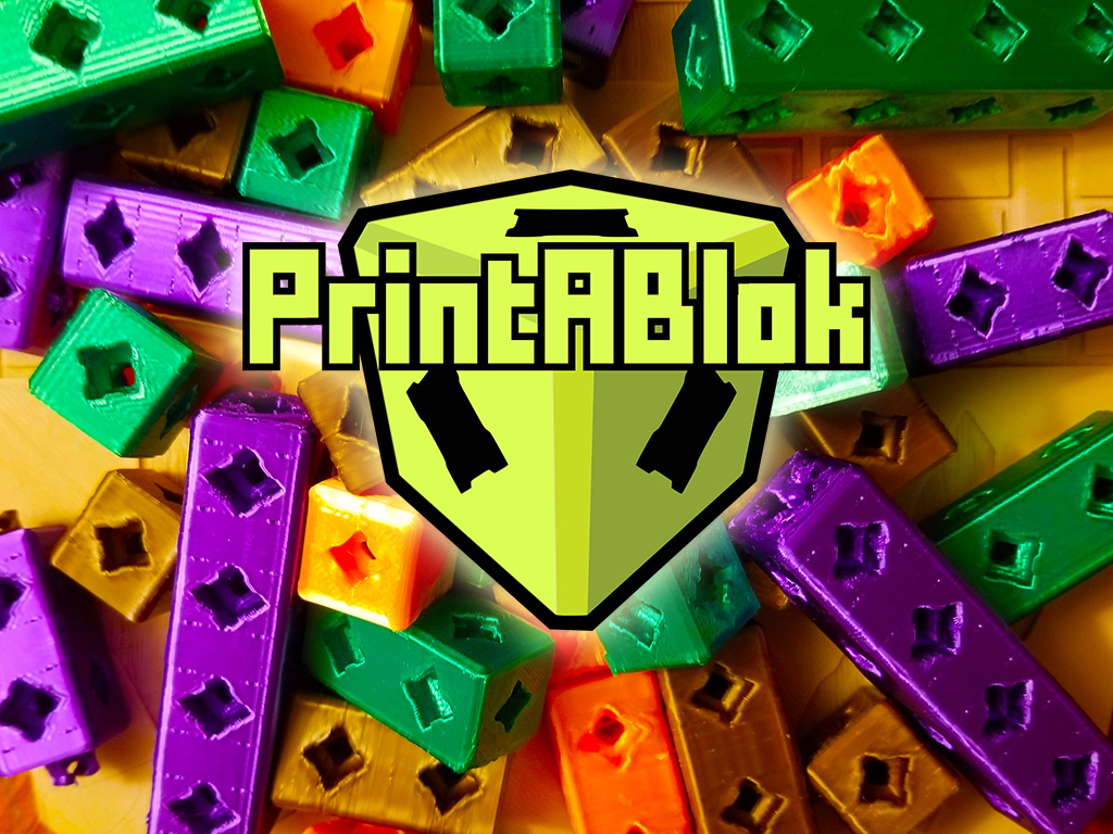 PrintABlok Modular Building Block Base Bloks