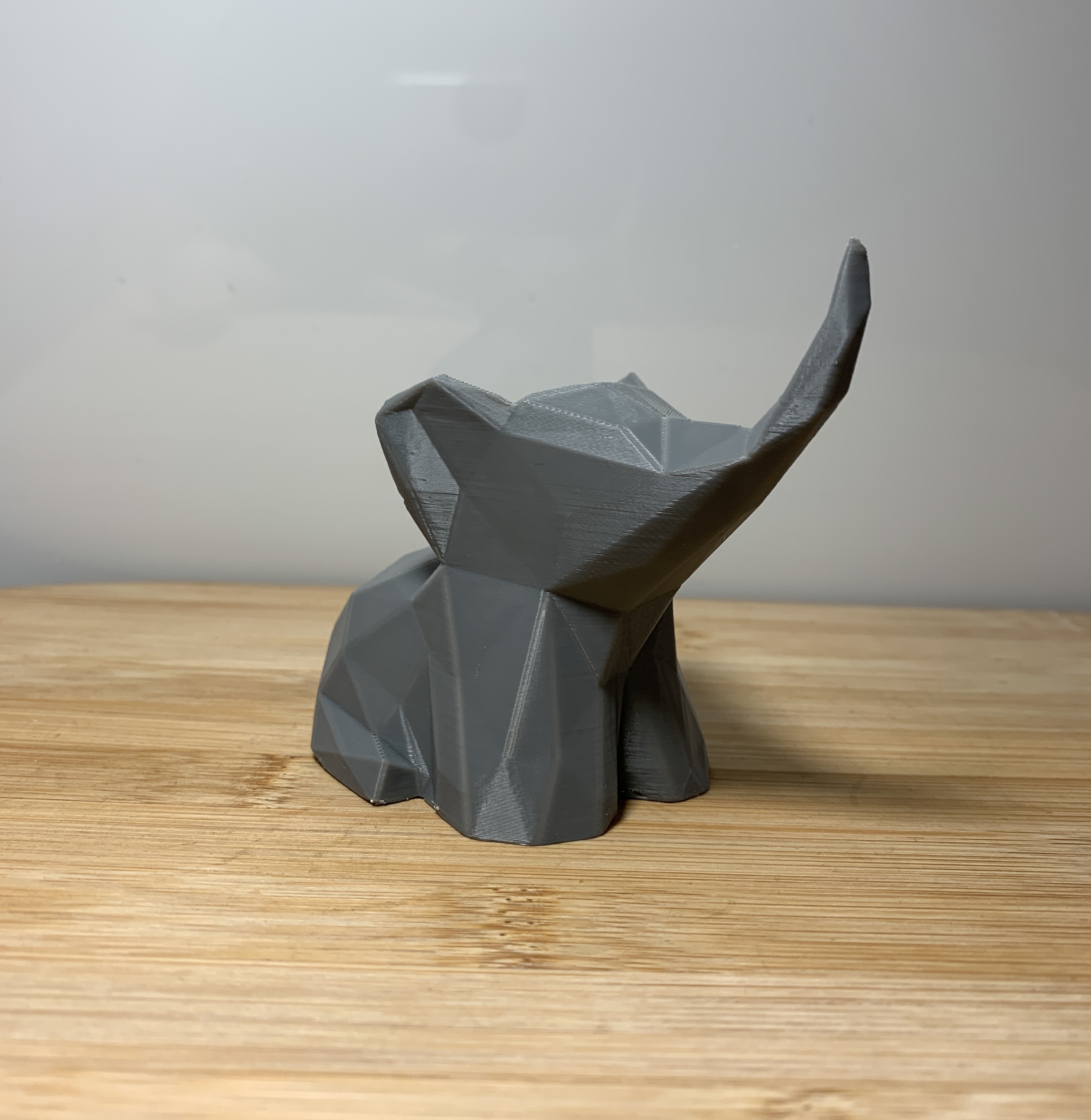 Low poly elephant
