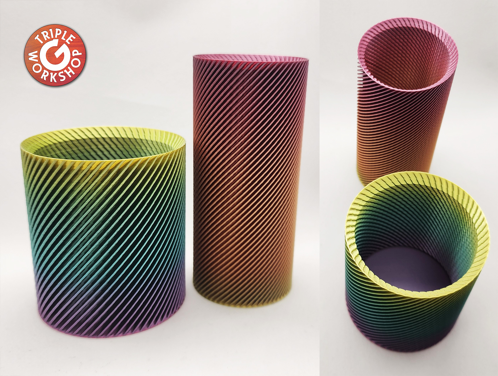 ββ Mesmerizing Vase Set - Twisted