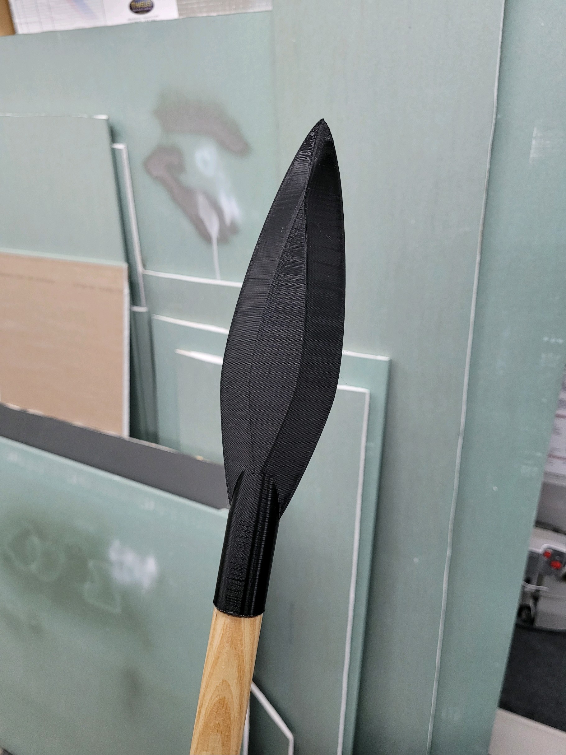 Broomstick Spear Head