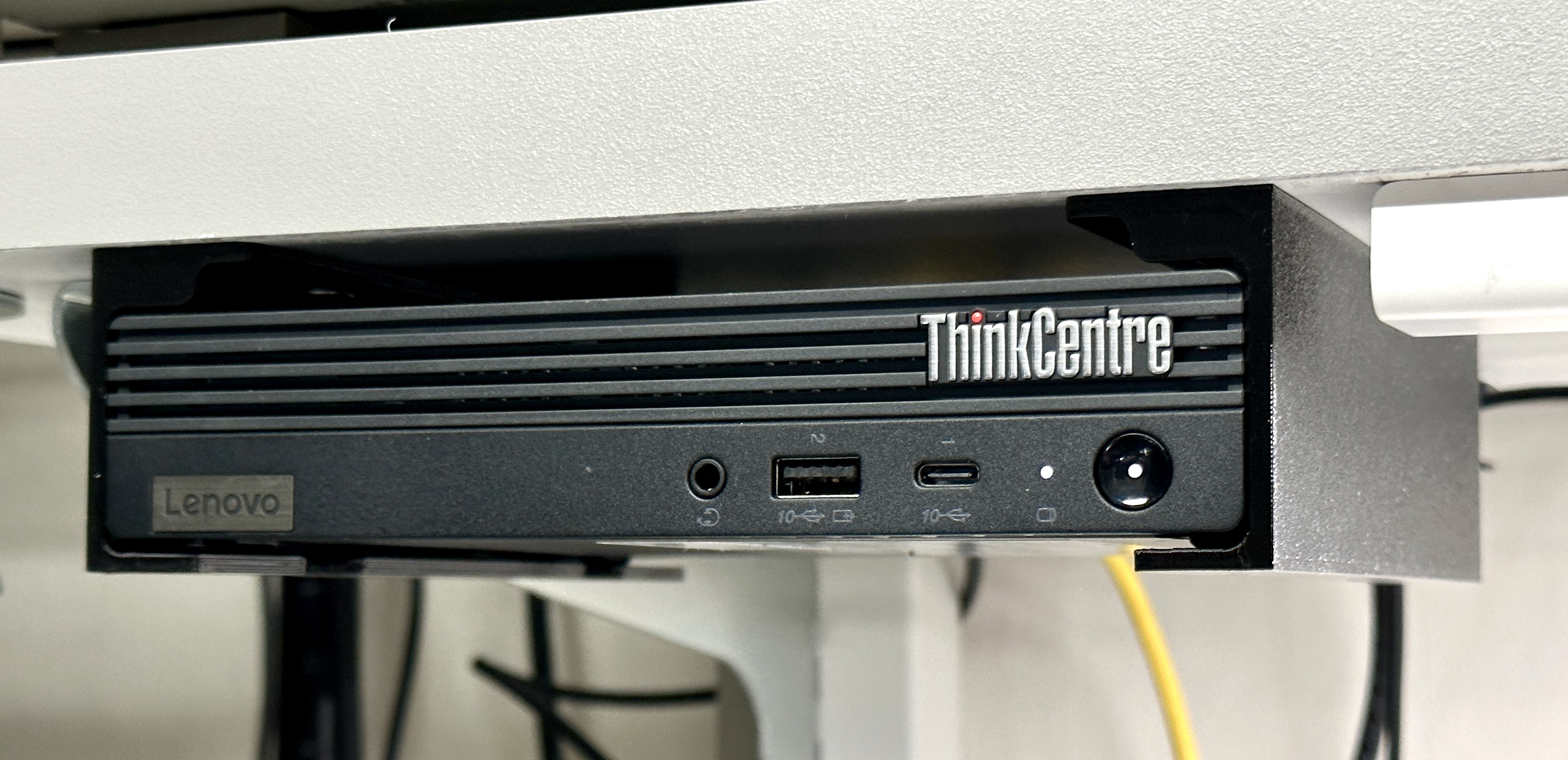 Under-Shelf Mount for Lenovo ThinkCentre/ThinkStation Tiny PC