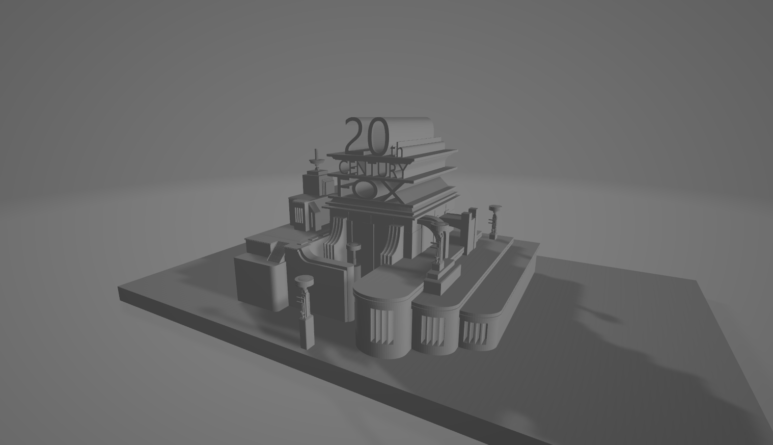 20th Century Fox Intro Scenery