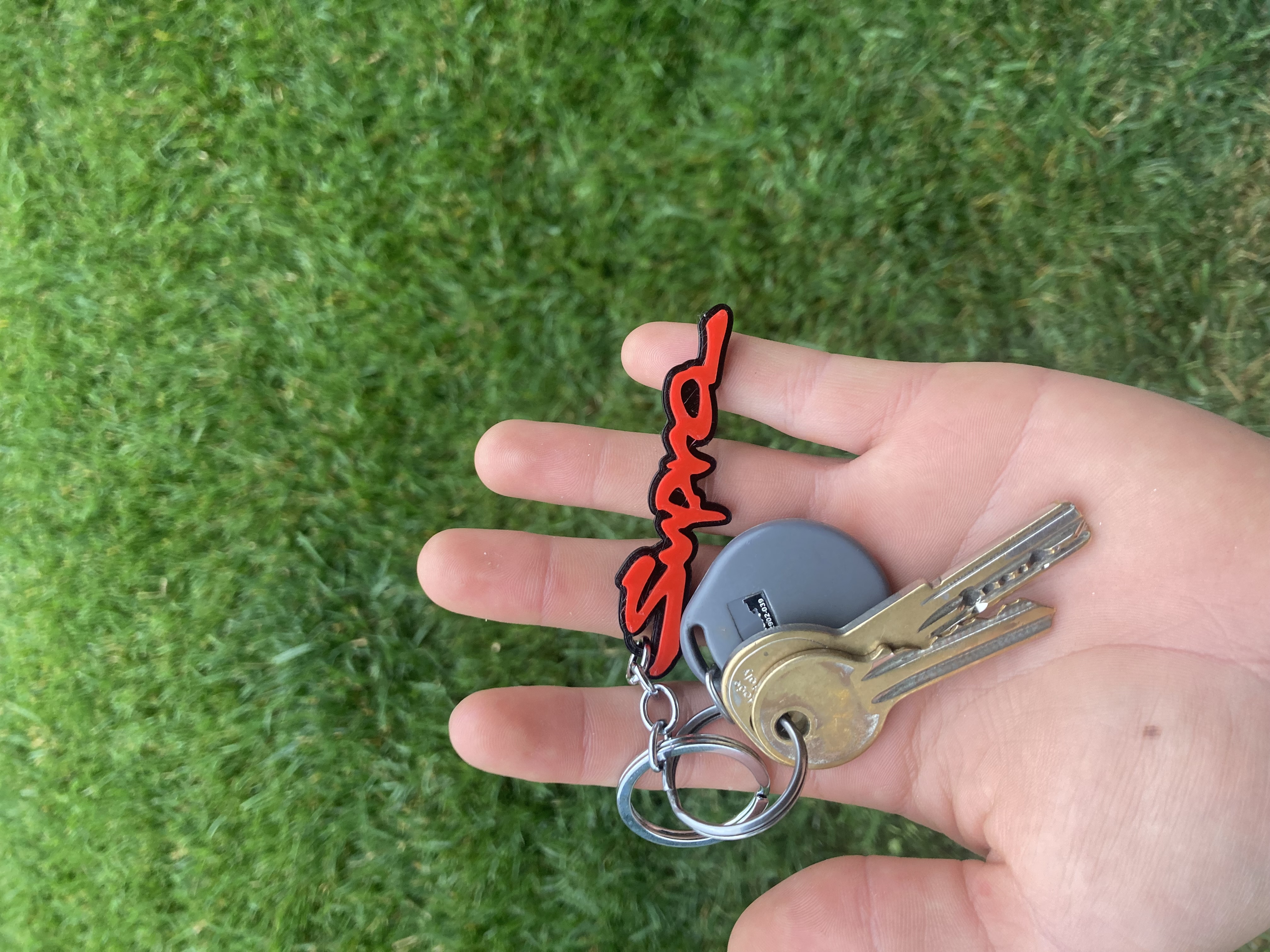 Toyota supra keychain