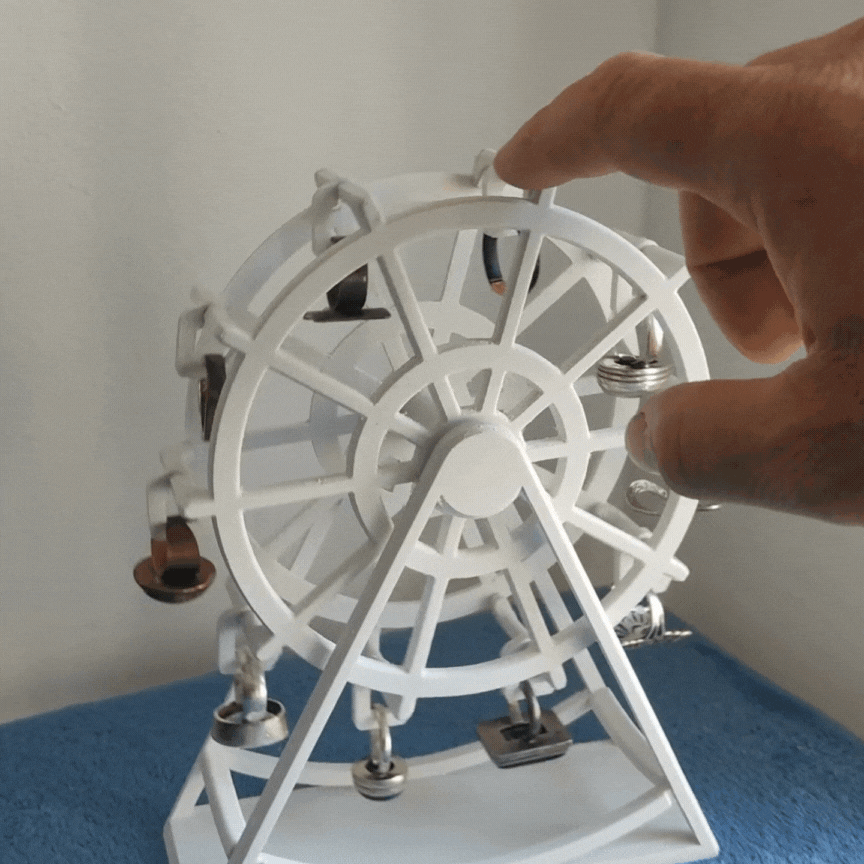 Wheel of rings / Noria de anillos