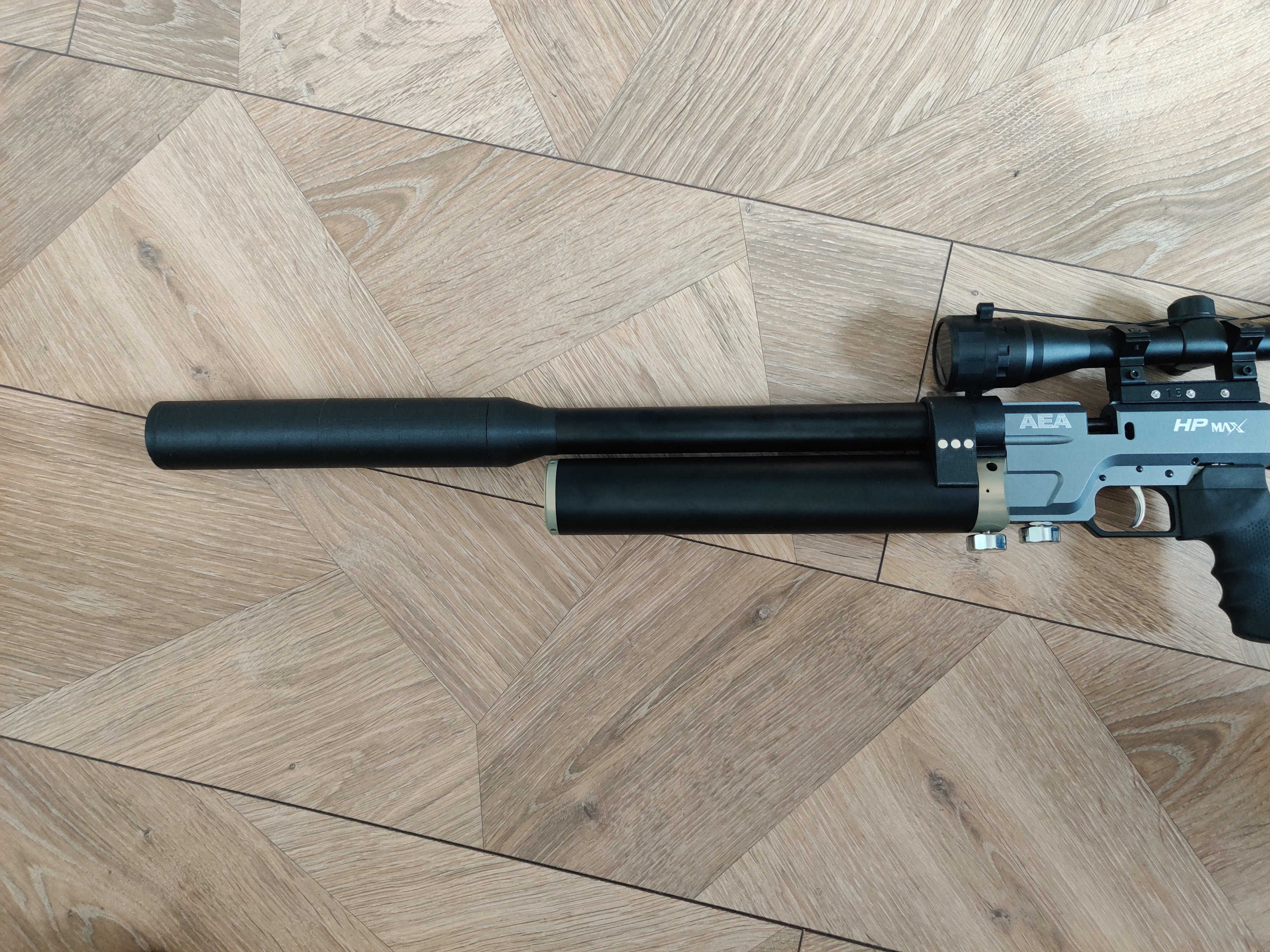 AEA HP MAX stackable silencer/suppressor